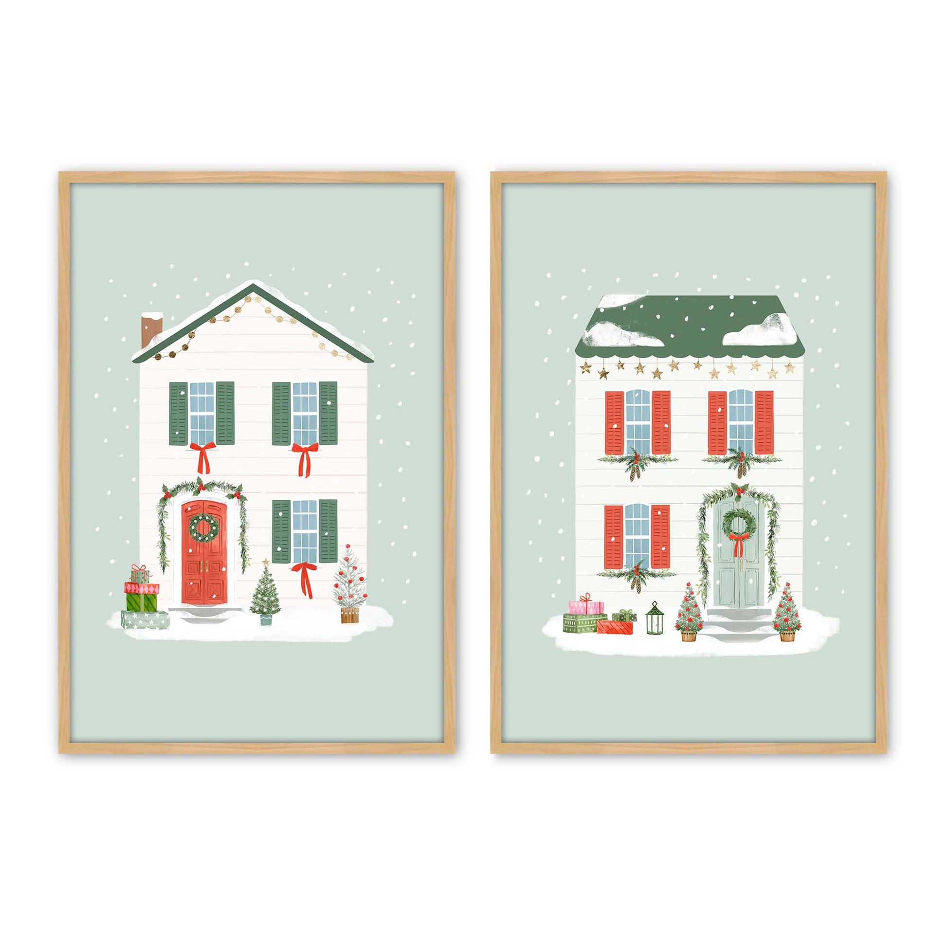 [Color:American Maple], Picture of art in a American Maple frame