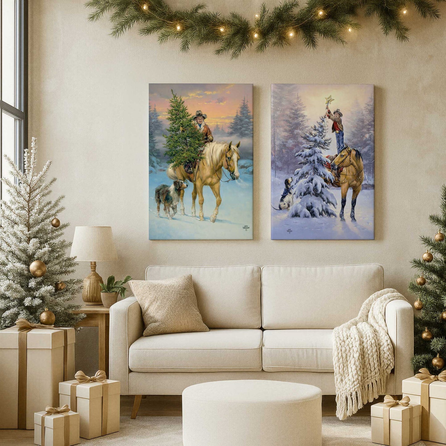 [Color:Walnut], Picture of art in a Walnut frame