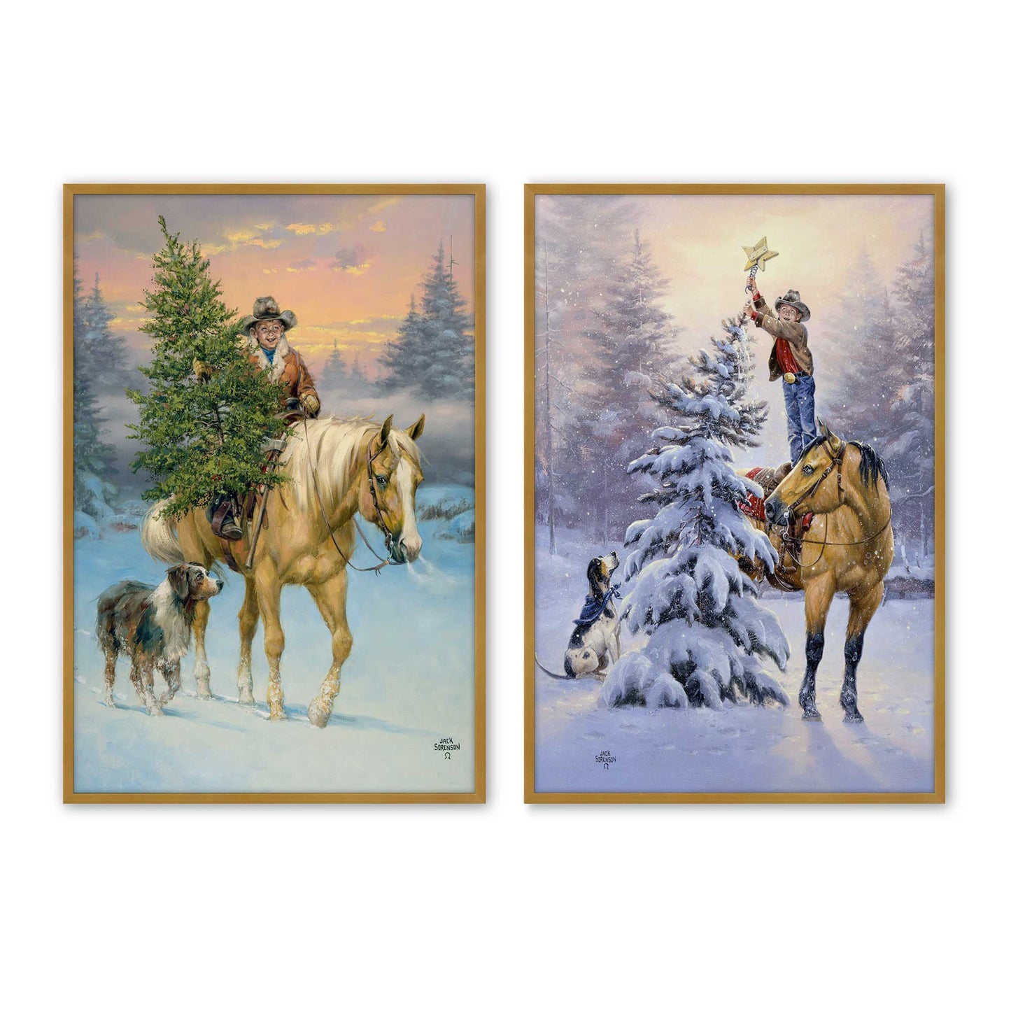 [Color:Polished Gold], Picture of art in a Polished Gold frame