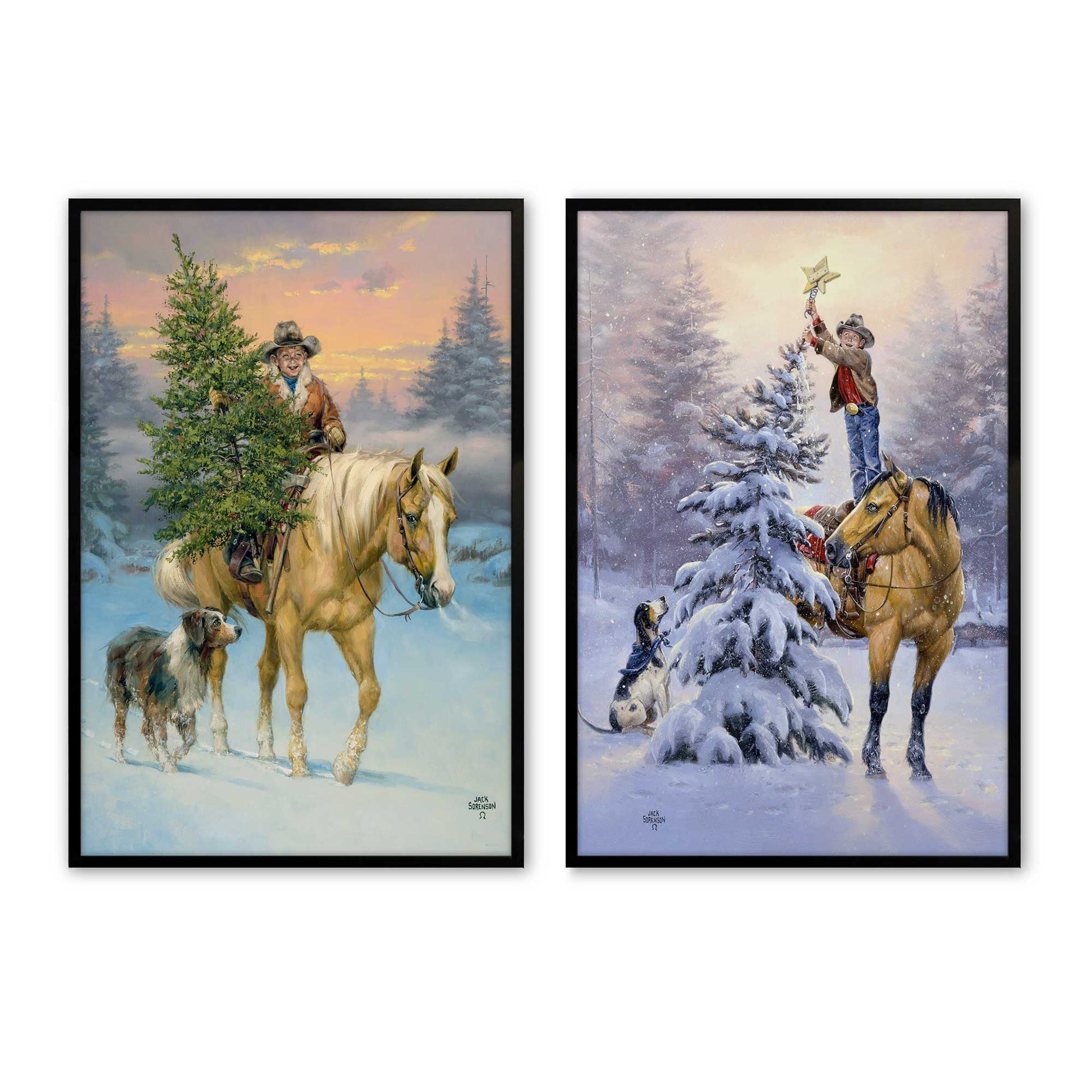 [Color:Satin Black], Picture of art in a Satin Black frame