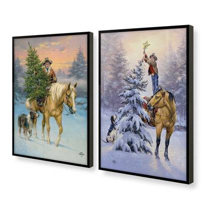 [Color:Satin Black], Picture of art in a Satin Black frame at an angle