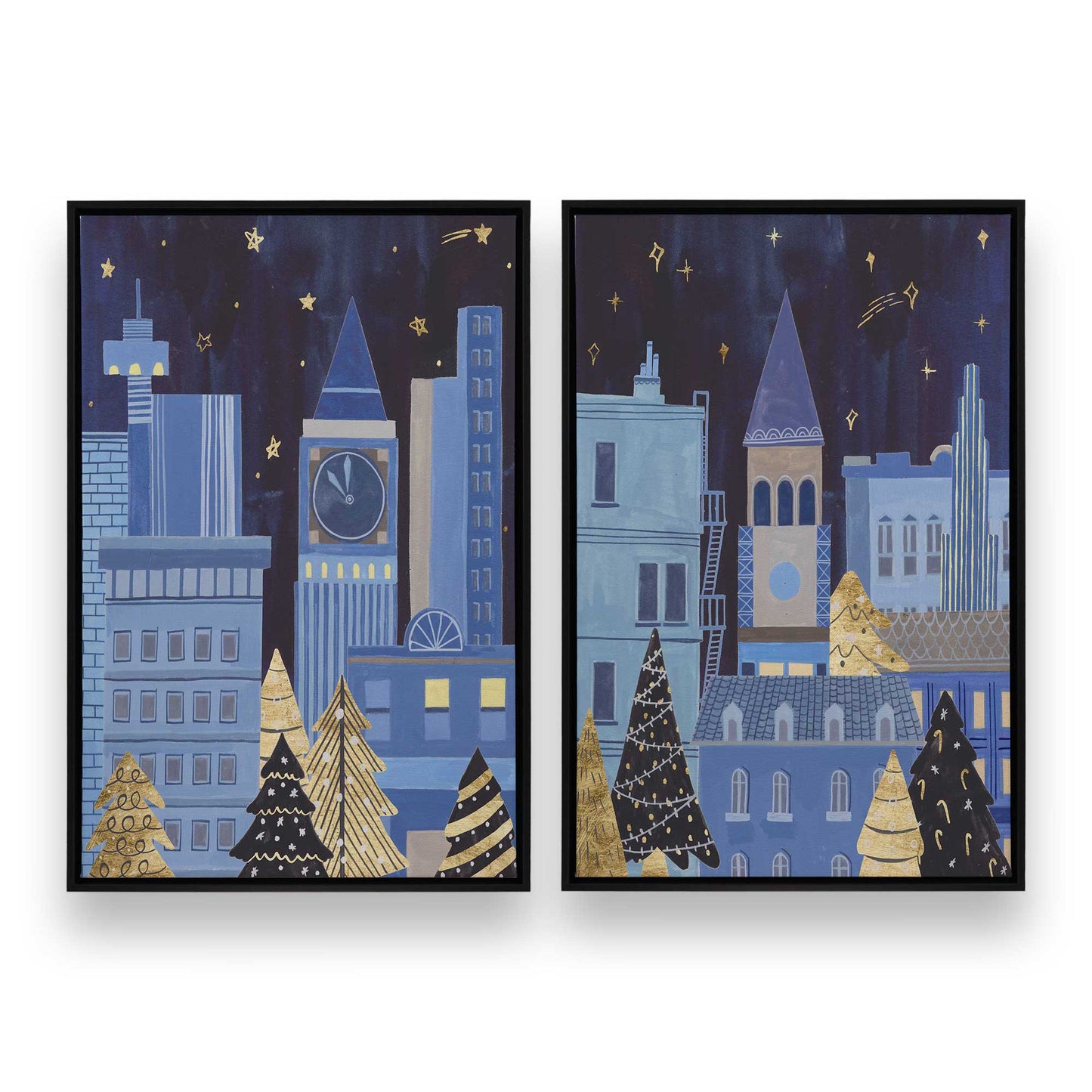 [Color:Satin Black], Picture of art in a Satin Black frame