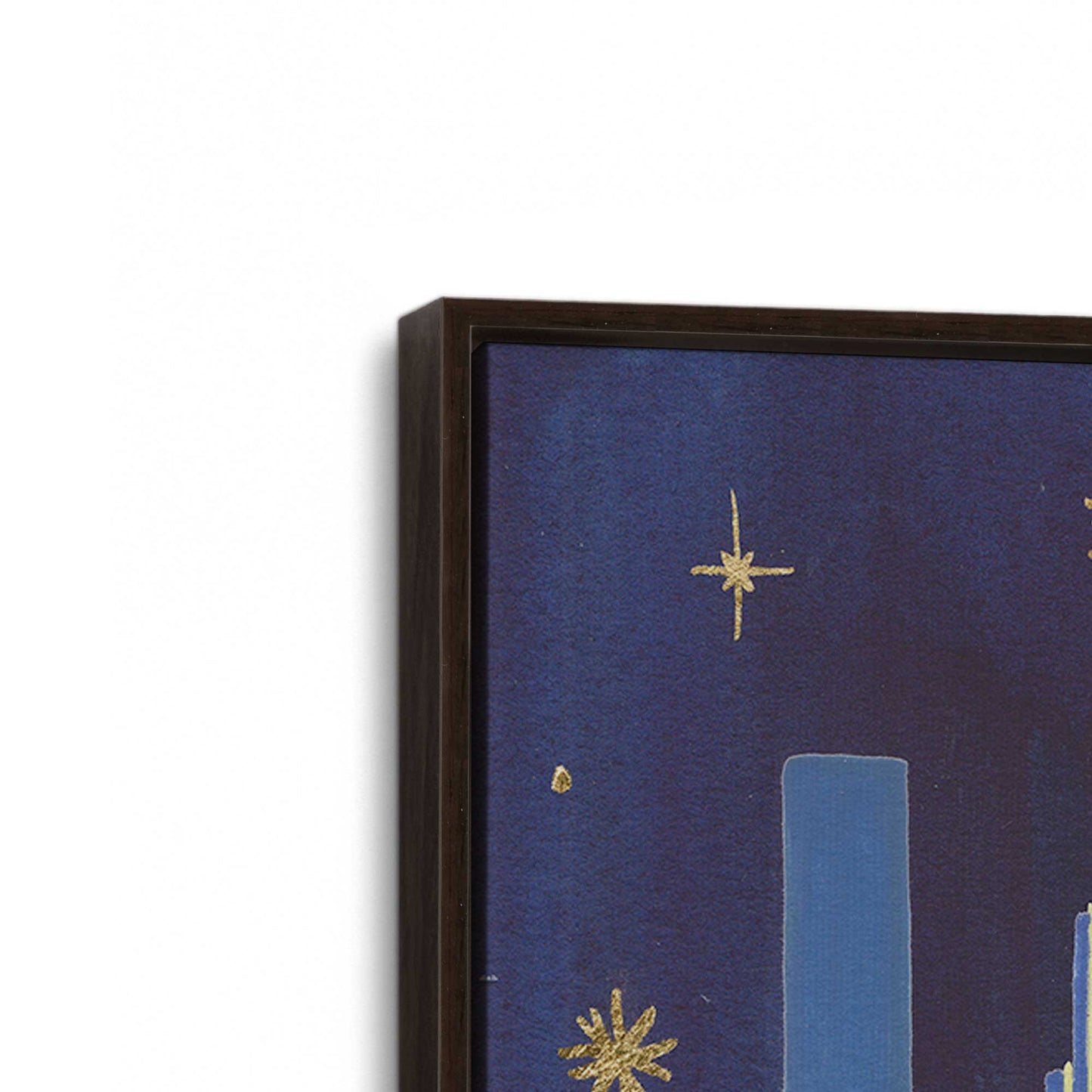 [Color:Espresso], Picture of the corner of the art