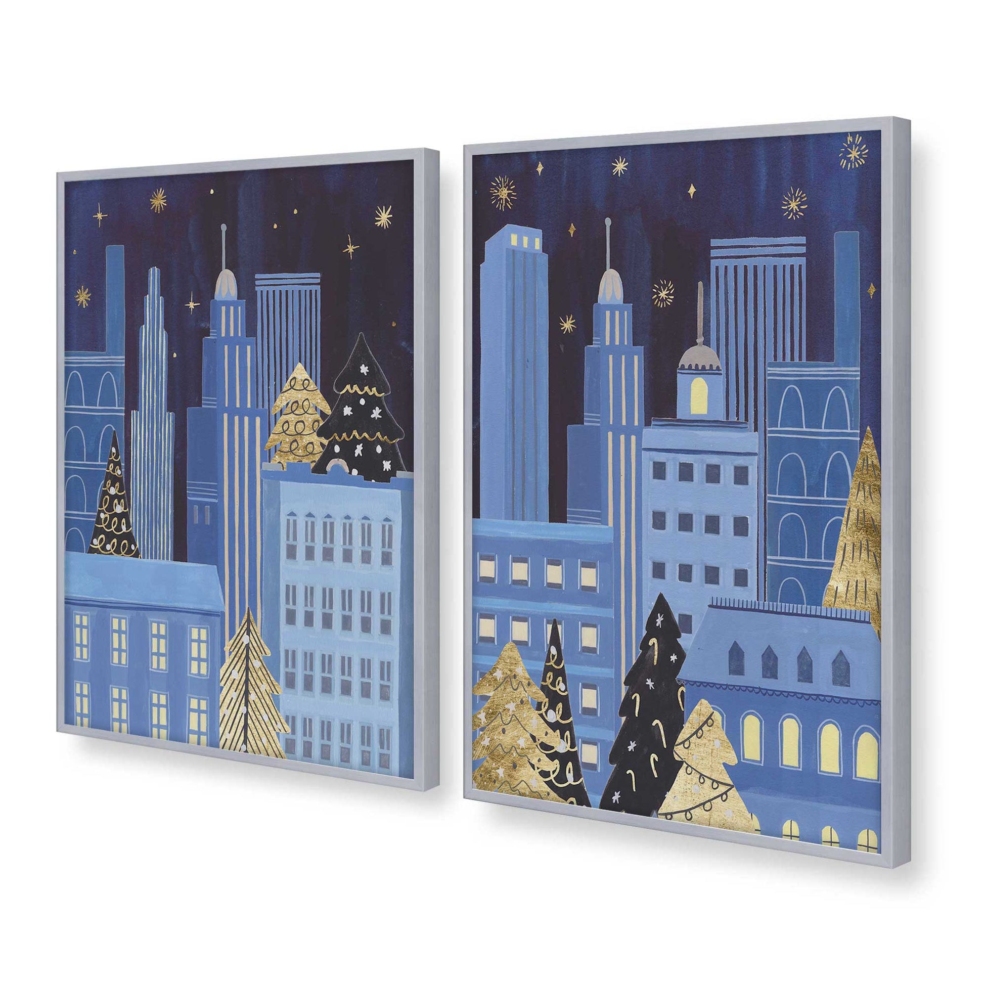 [Color:Polished Chrome], Picture of art in a Polished Chrome frame at an angle