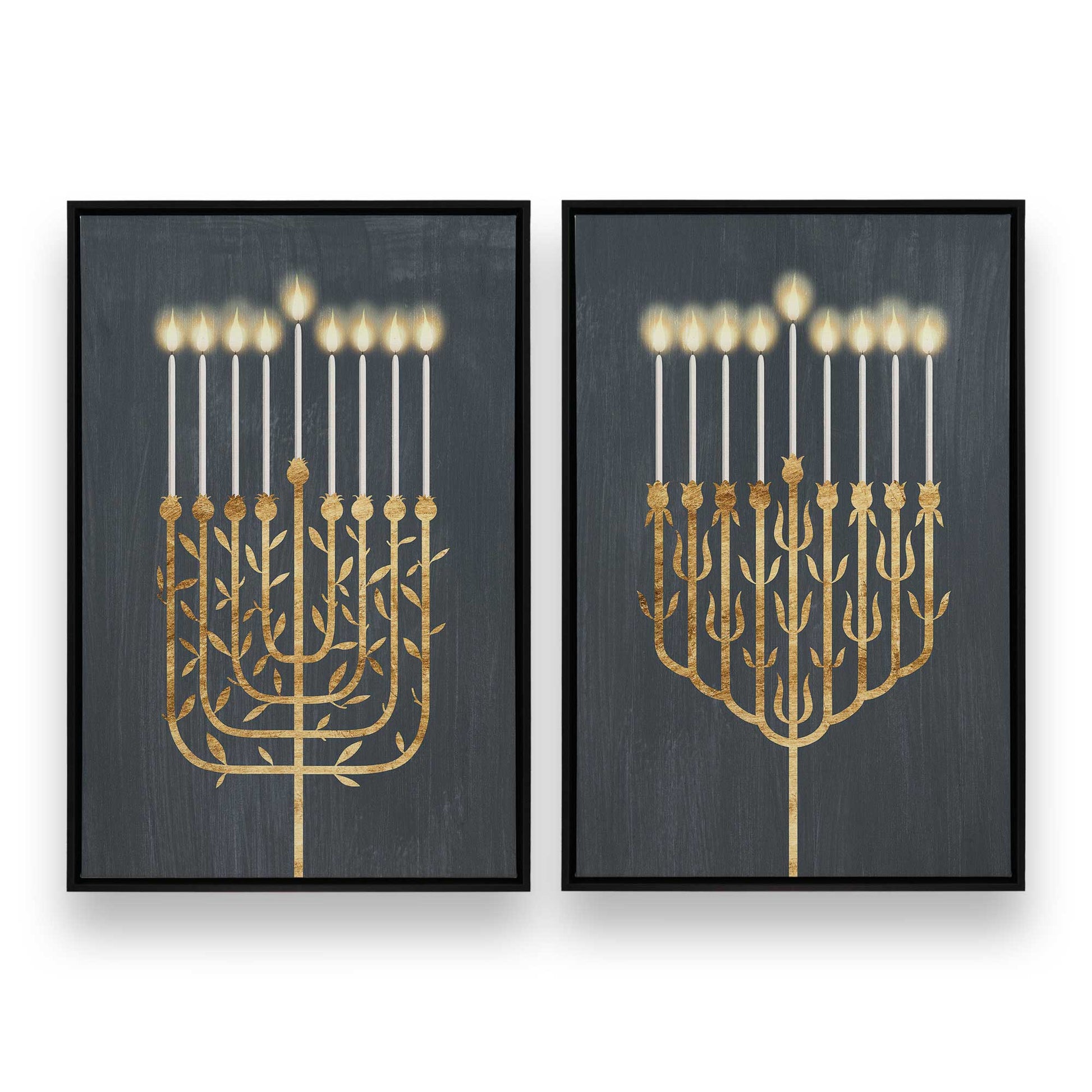 [Color:Satin Black], Picture of art in a Satin Black frame