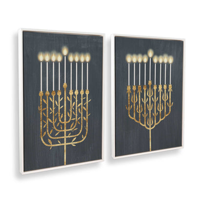 [Color:Opaque White], Picture of art in a White frame at an angle