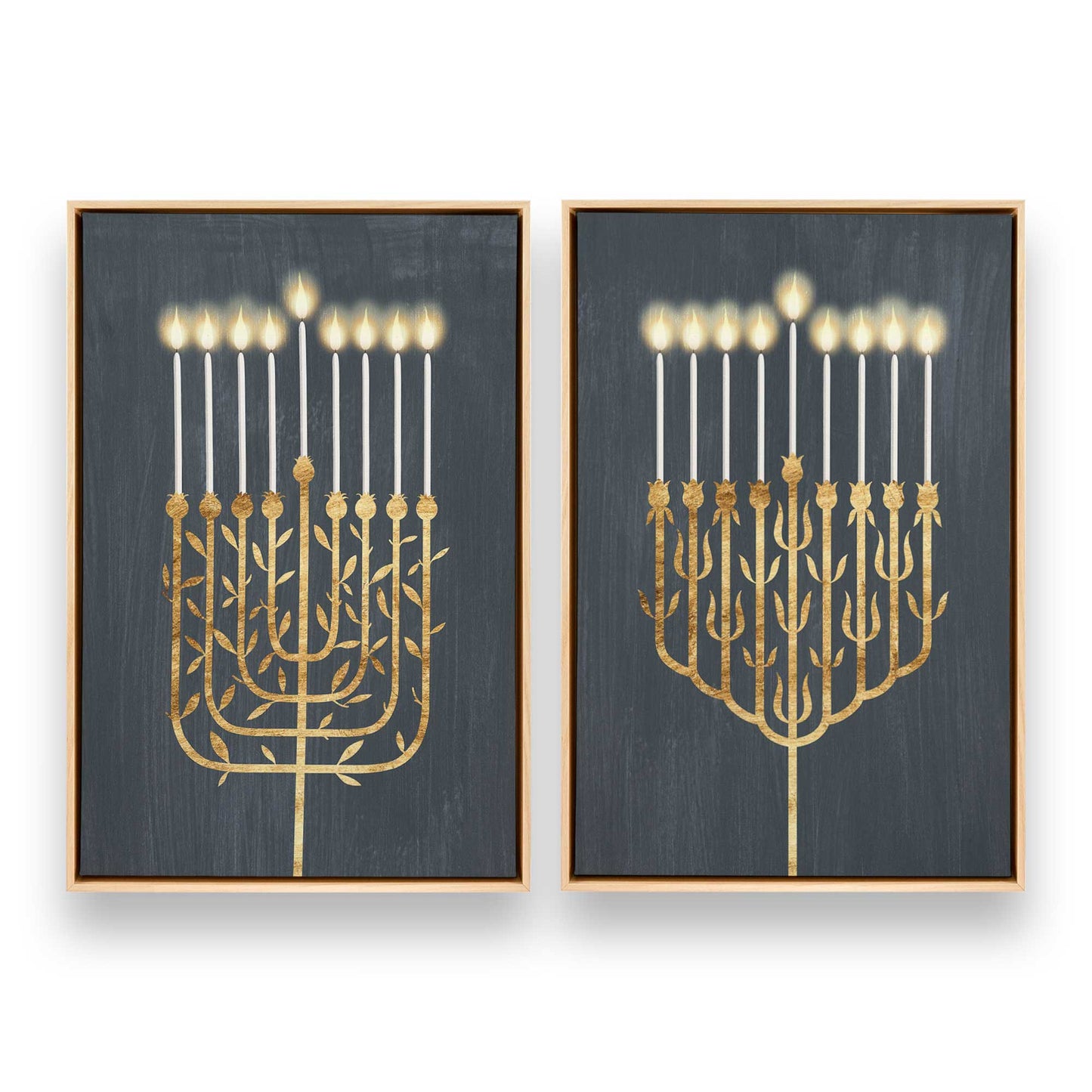 [Color:American Maple], Picture of art in a American Maple frame