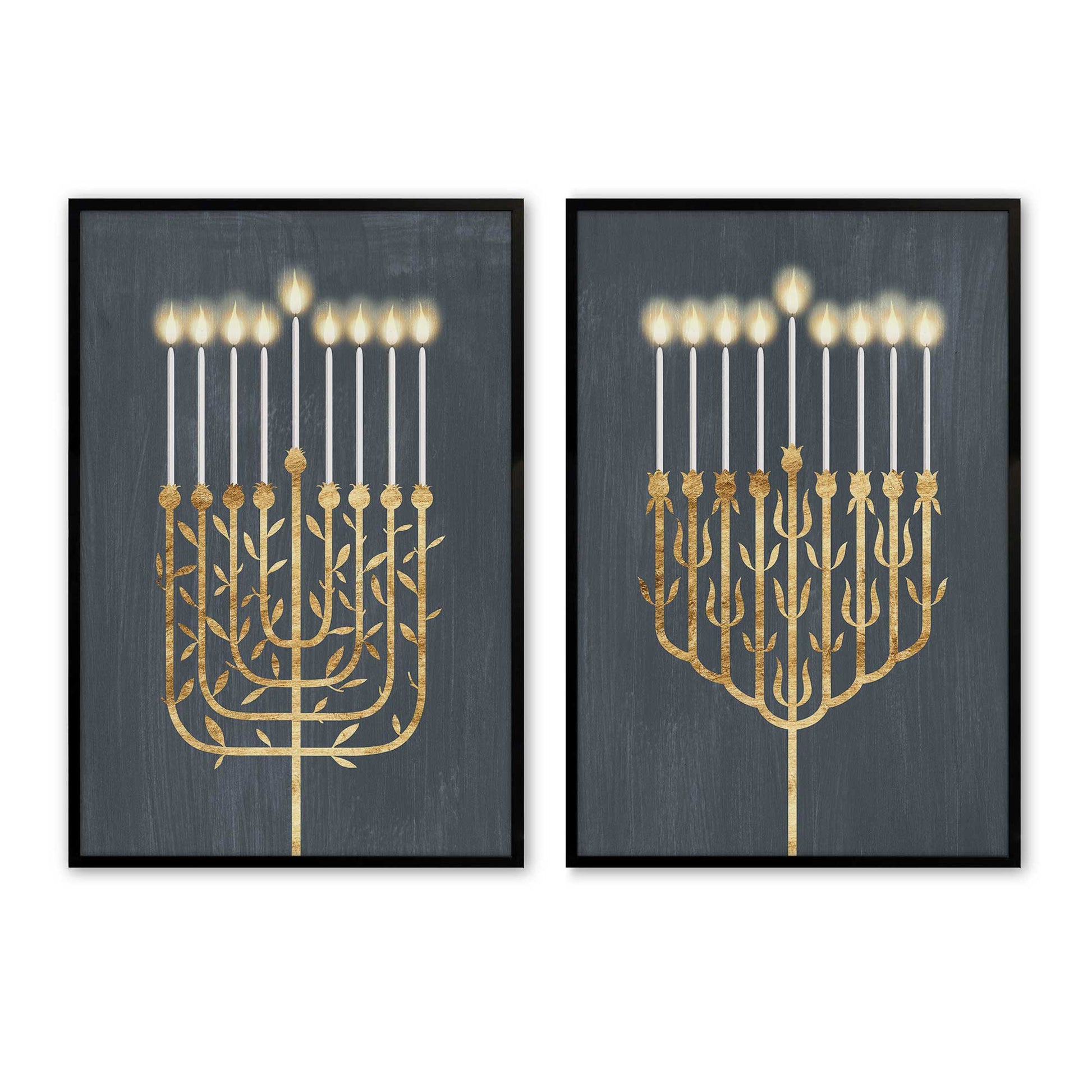 [Color:Satin Black], Picture of art in a Satin Black frame