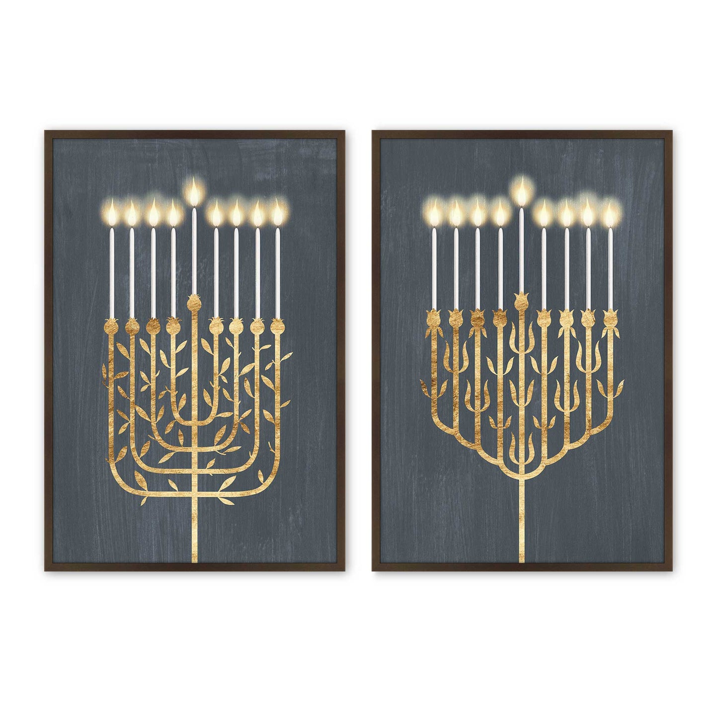 [Color:Belvinder Brown], Picture of art in a Belvinder Brown frame