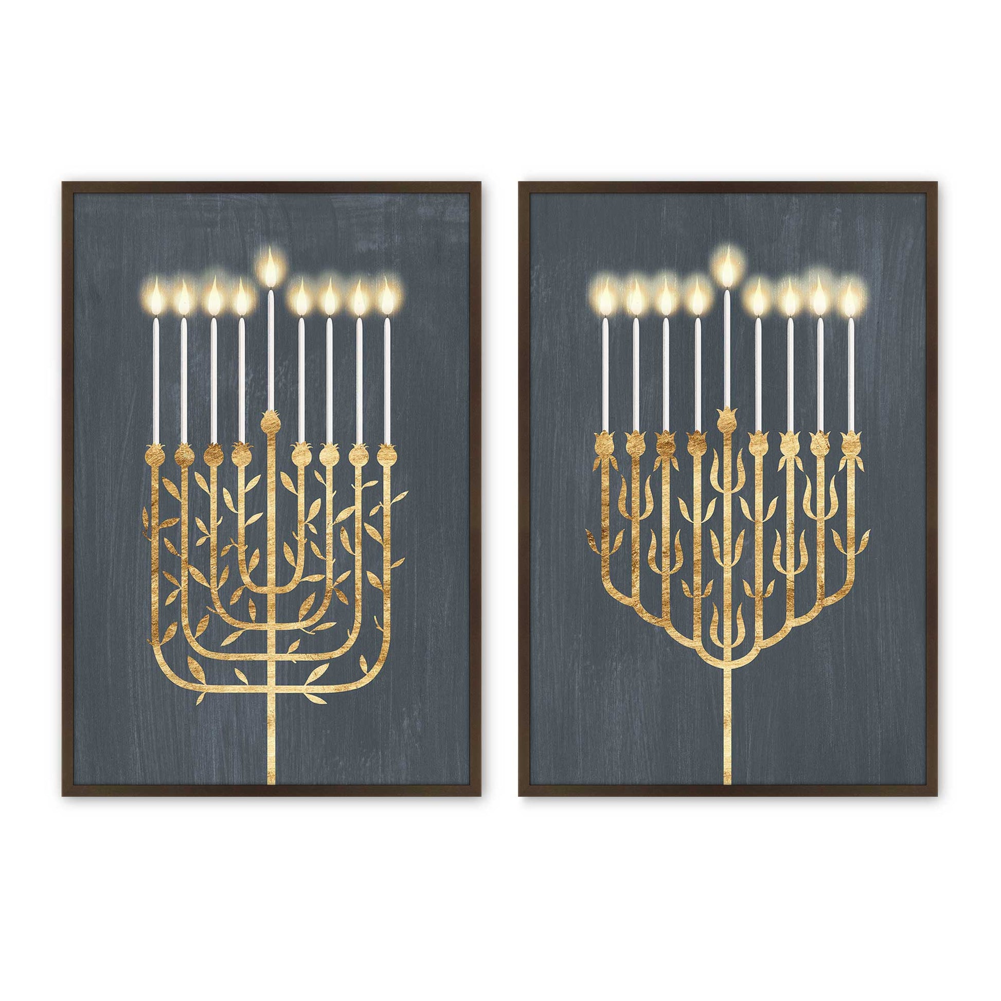 [Color:Belvinder Brown], Picture of art in a Belvinder Brown frame