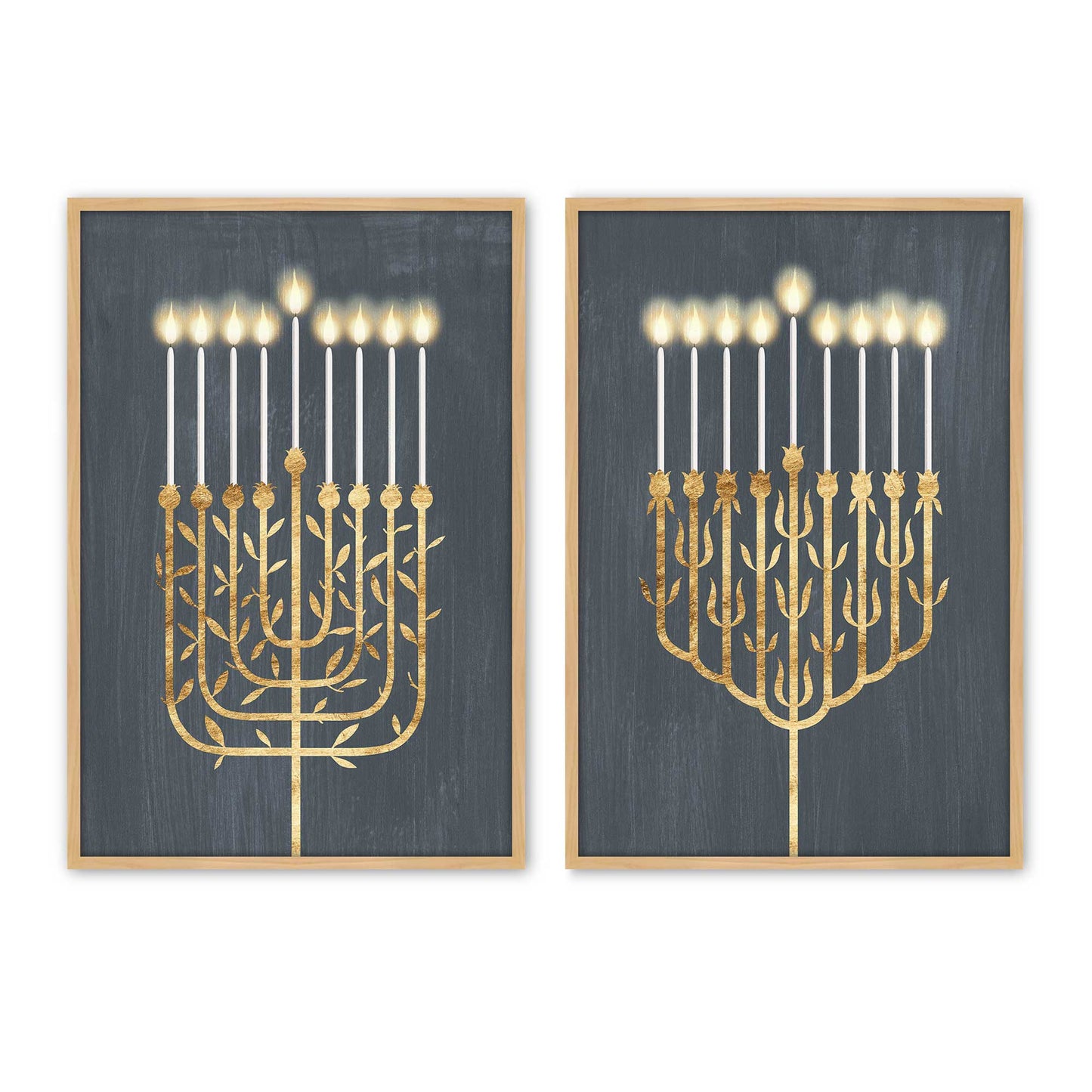 [Color:American Maple], Picture of art in a American Maple frame