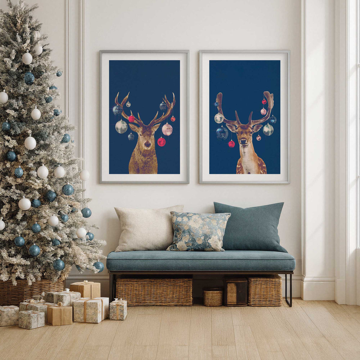 [Color:Belvinder Brown], Picture of art in a Belvinder Brown frame