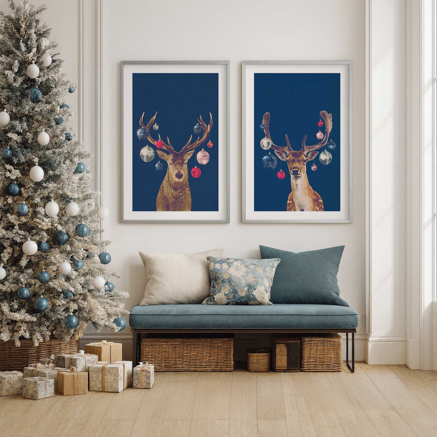 [Color:American Maple], Picture of art in a American Maple frame