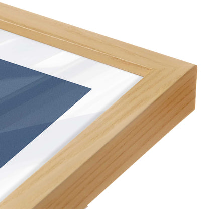 [Color:American Maple], Picture of art in a American Maple frame of the corner