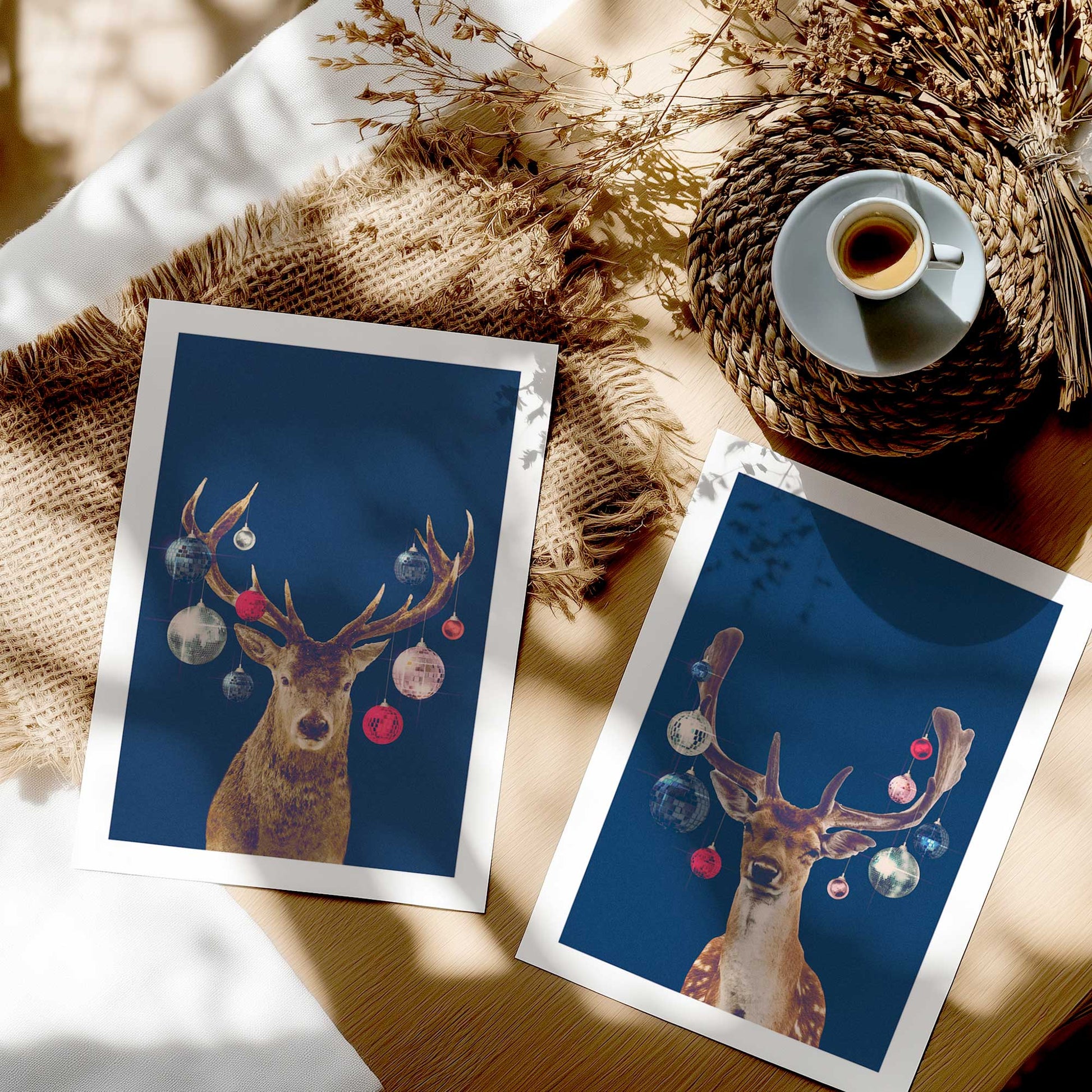 [color:Rolled Print], Picture in a room