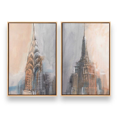 [Color:American Maple], Picture of art in a American Maple frame