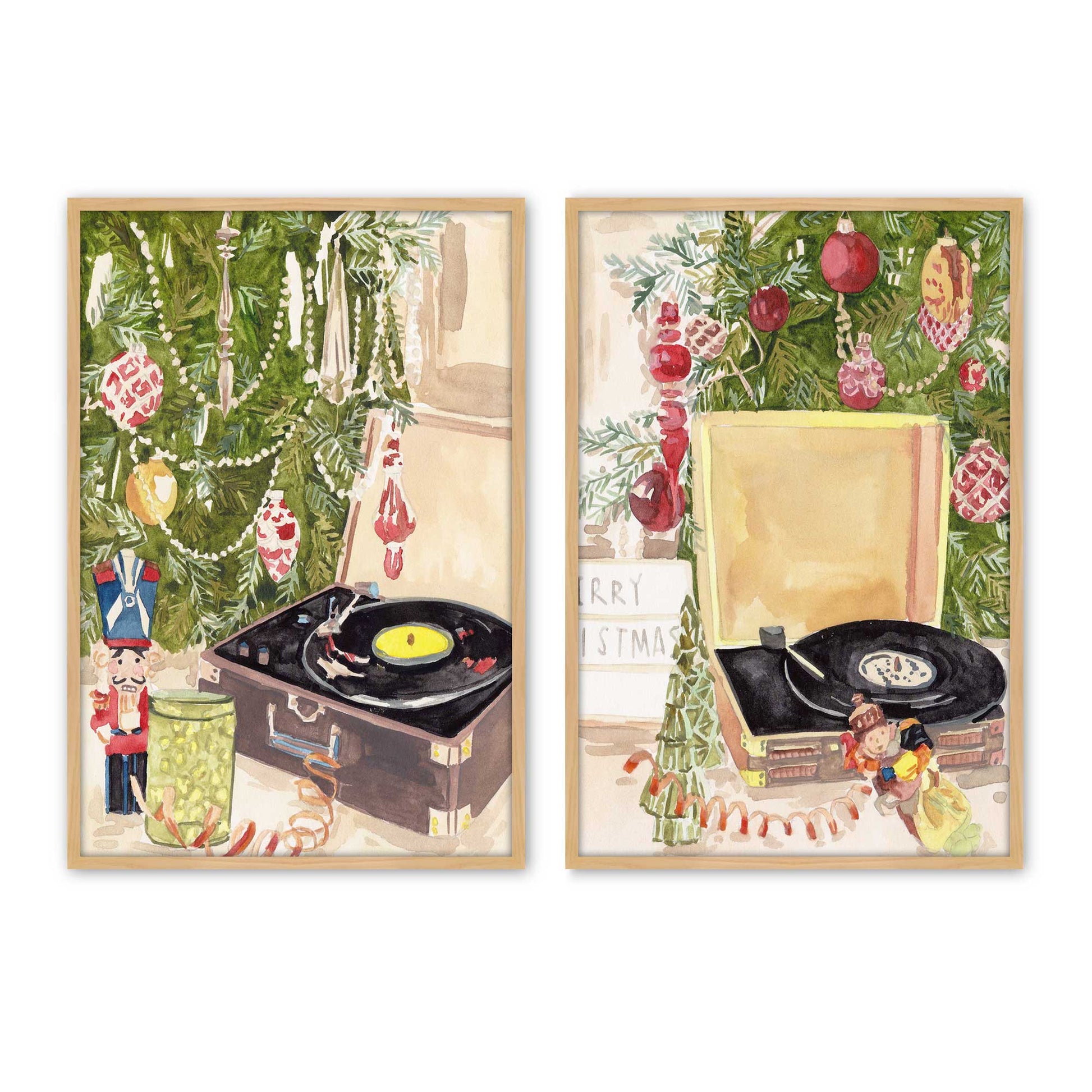 [Color:American Maple], Picture of art in a American Maple frame