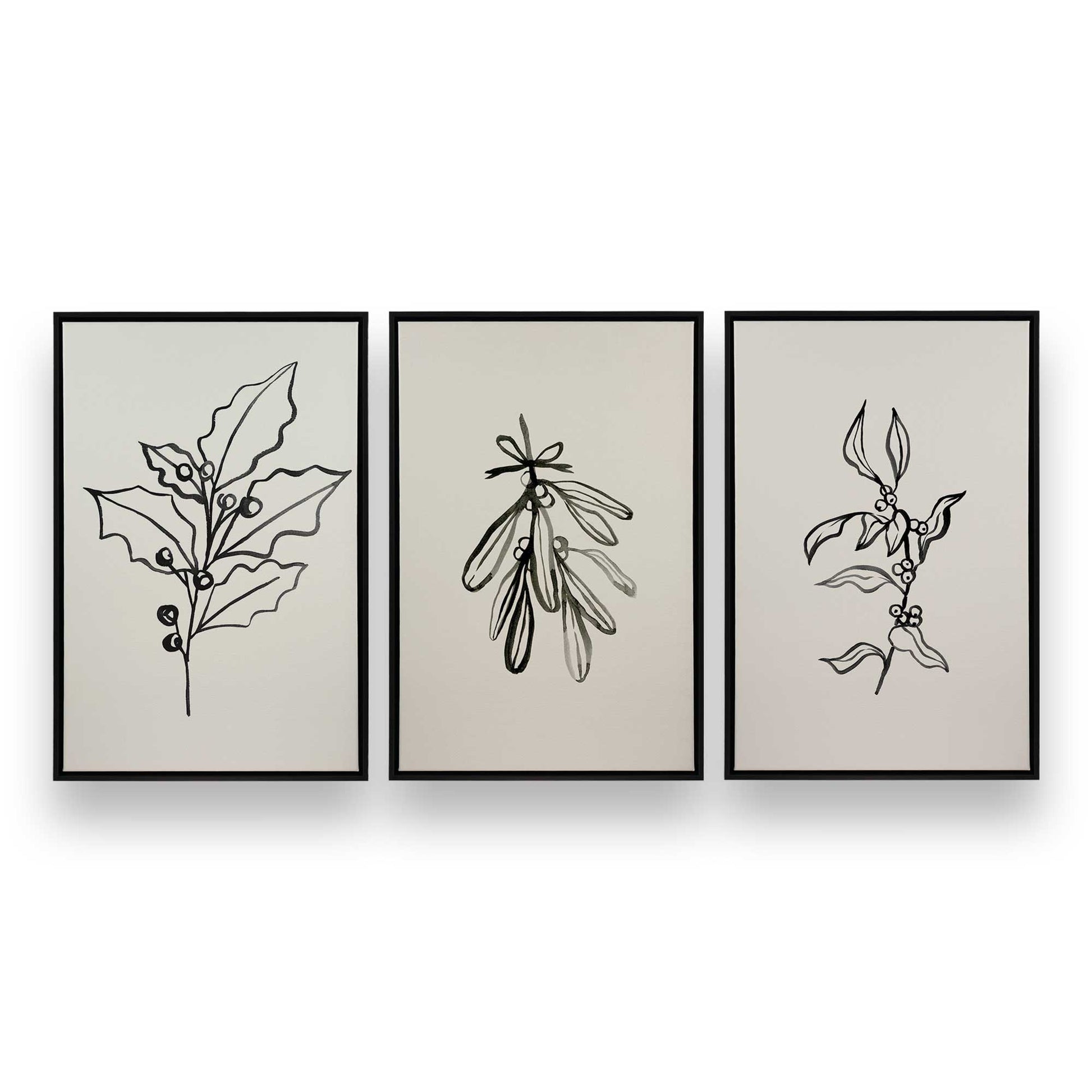 [Color:Satin Black], Picture of art in a Satin Black frame