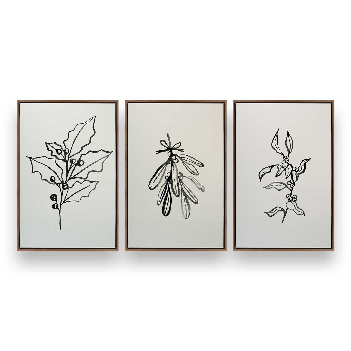 [Color:Walnut], Picture of art in a Walnut frame