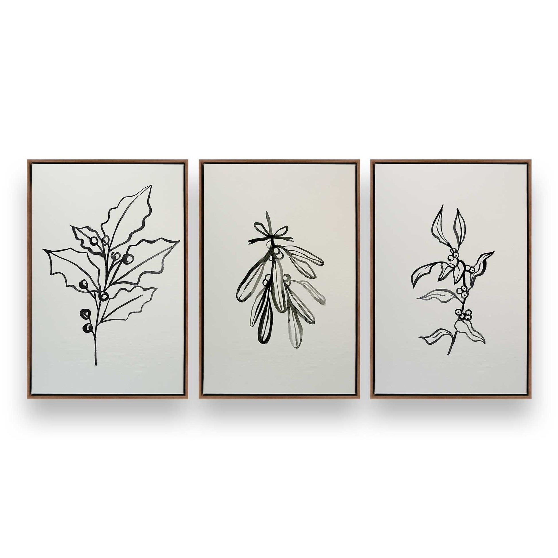 [Color:Walnut], Picture of art in a Walnut frame