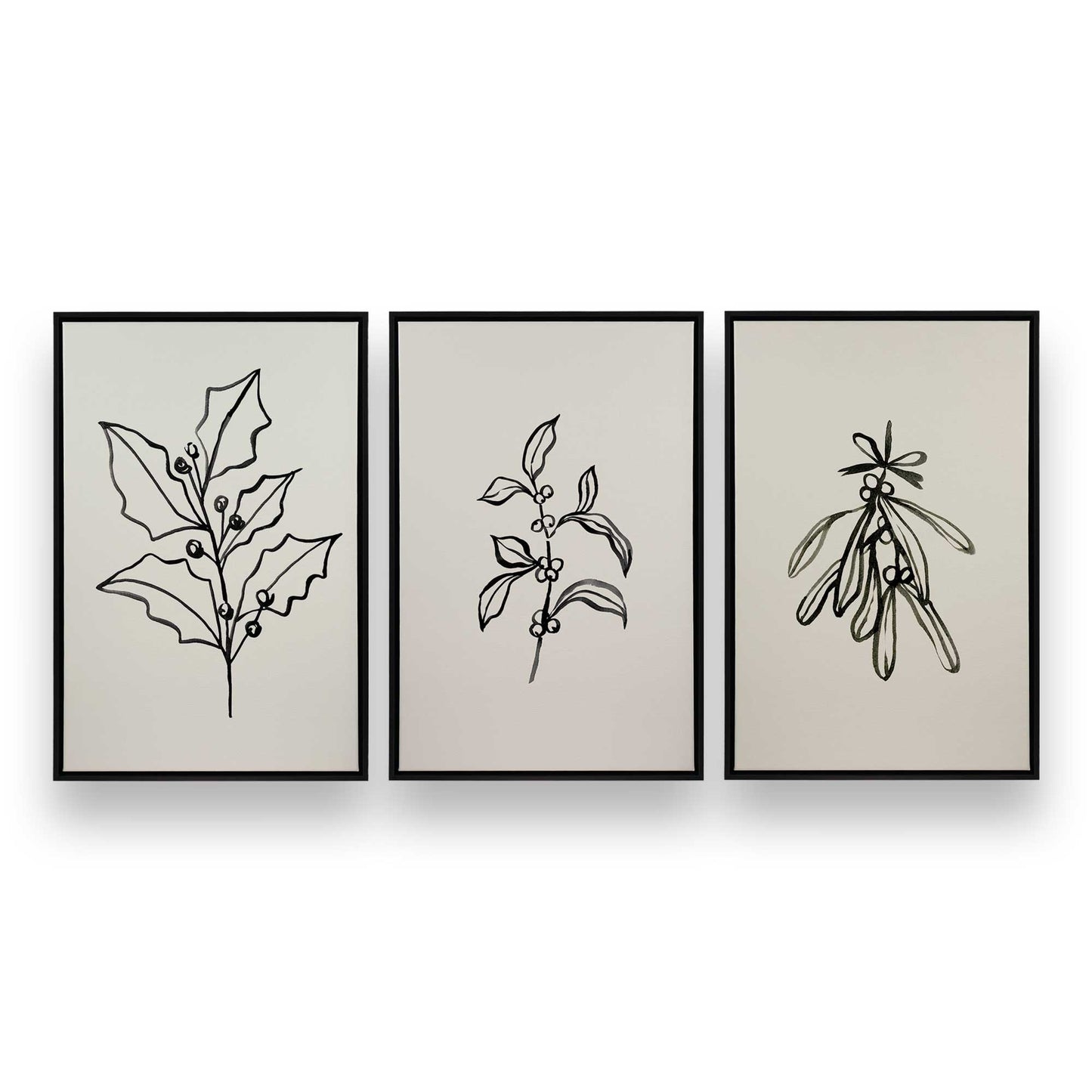 [Color:Satin Black], Picture of art in a Satin Black frame