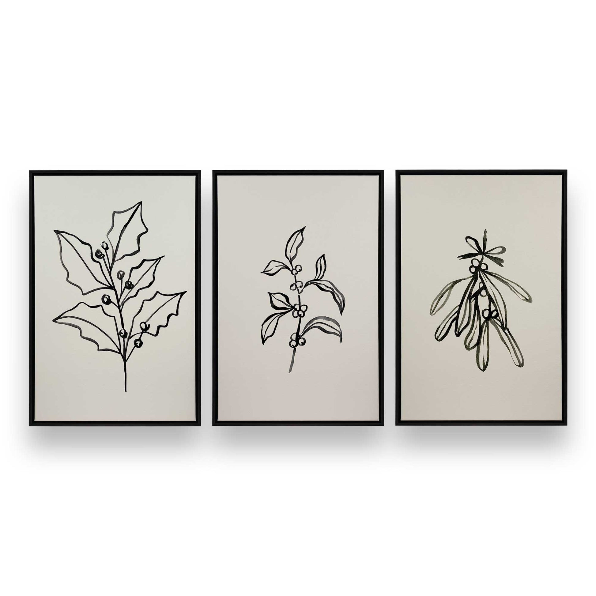 [Color:Satin Black], Picture of art in a Satin Black frame