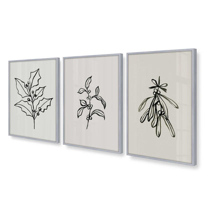 [Color:Polished Chrome], Picture of art in a Polished Chrome frame at an angle