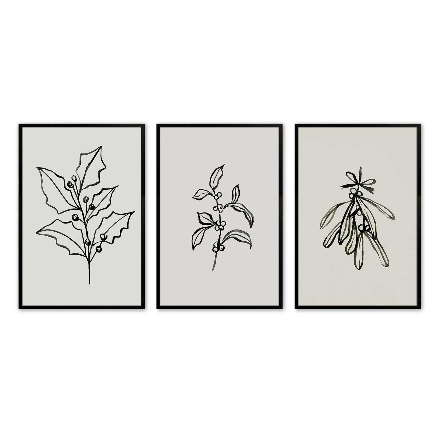 [Color:Satin Black], Picture of art in a Satin Black frame