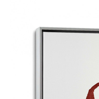 [Color:Polished Chrome], Picture of art in a Polished Chrome frame at an angle