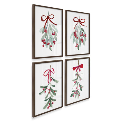 [Color:Belvinder Brown], Picture of art in a Belvinder Brown frame at an angle