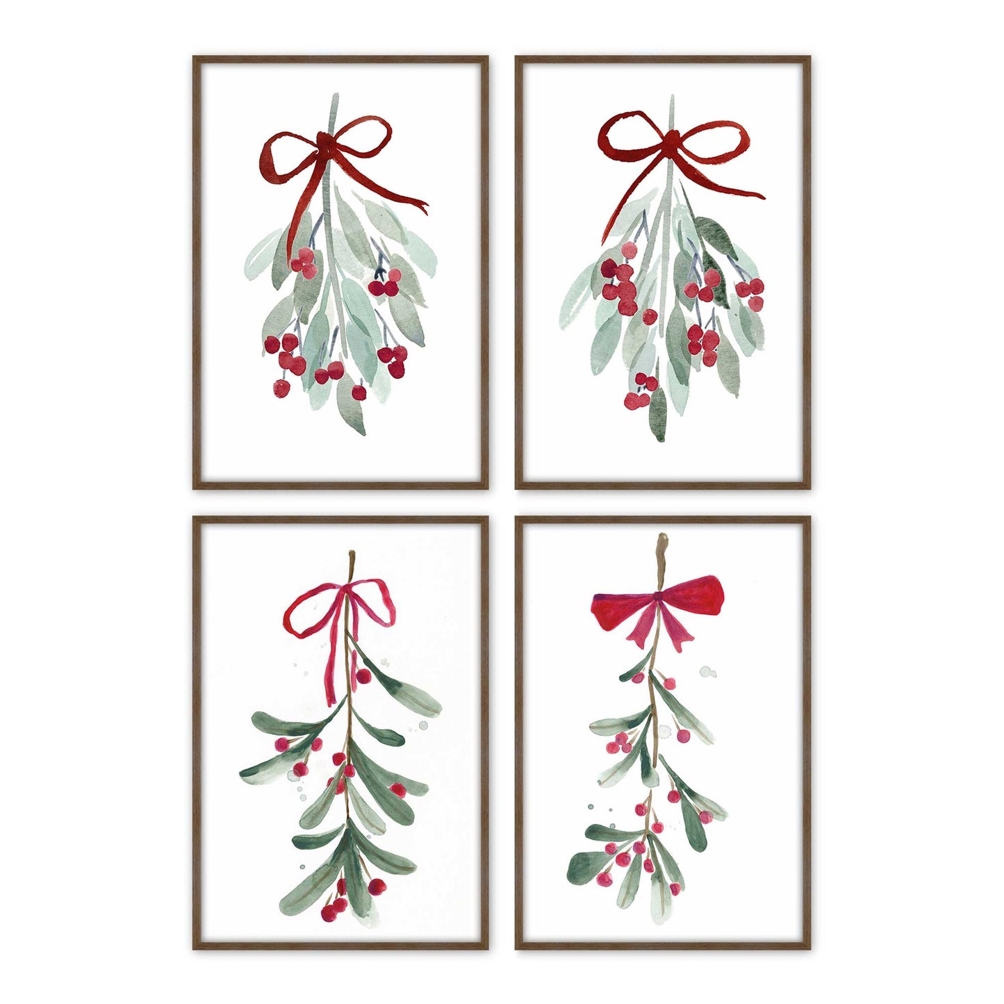 [Color:Walnut], Picture of art in a Walnut frame