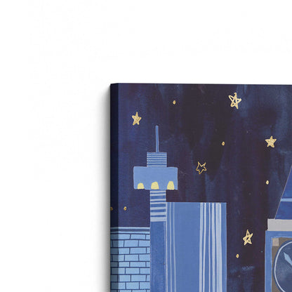 [Color:Stretched Canvas], Picture of art at an angle