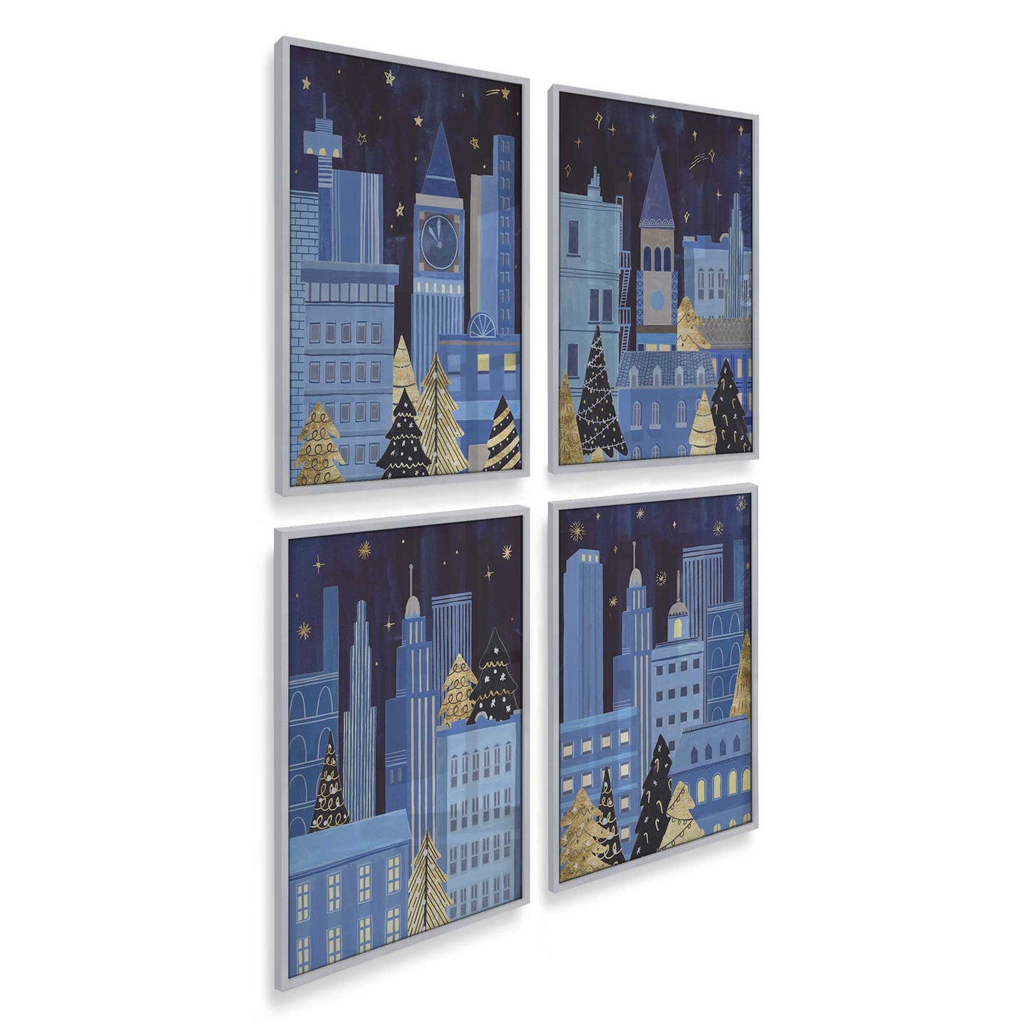 [Color:Polished Chrome], Picture of art in a Polished Chrome frame of the corner