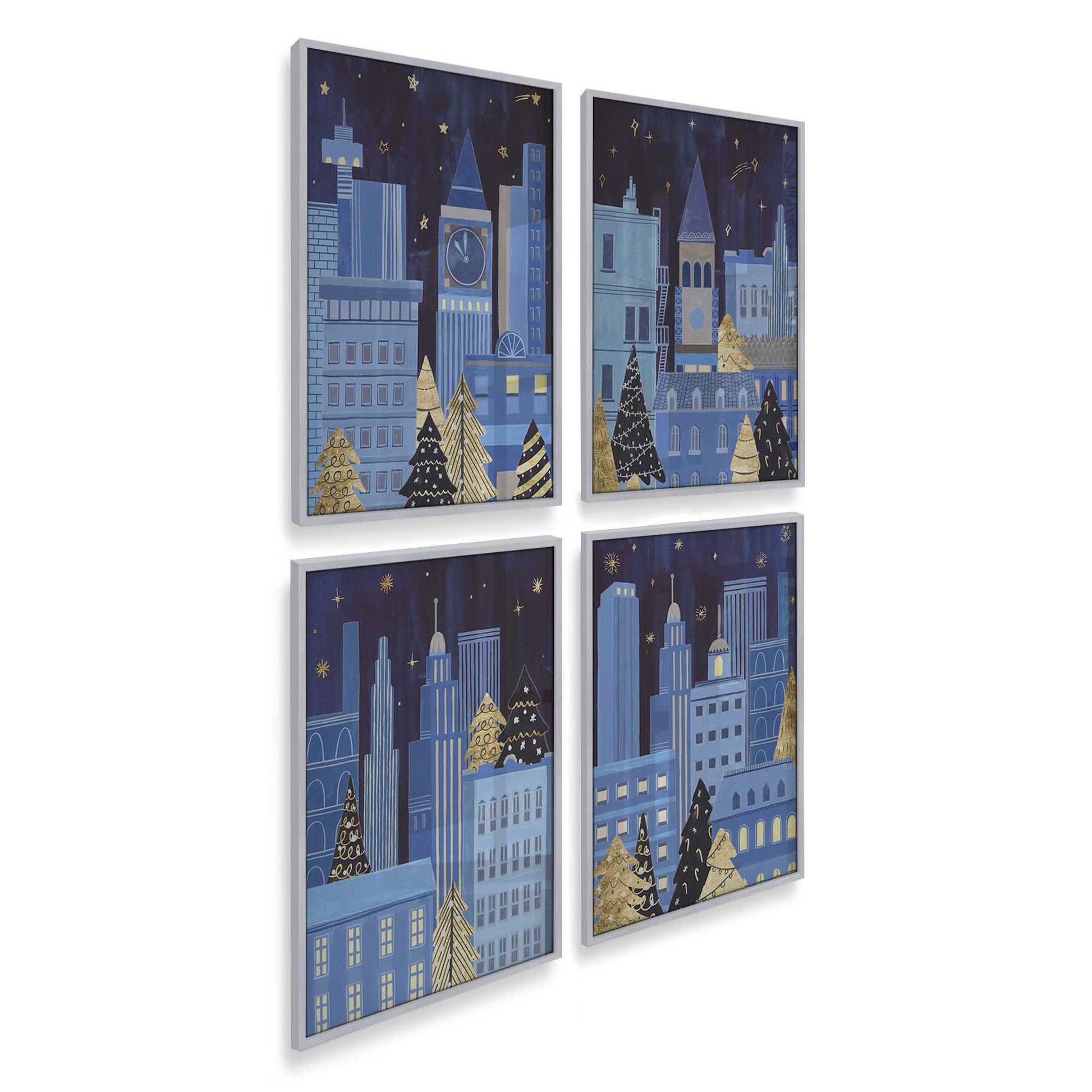 [Color:Polished Chrome], Picture of art in a Polished Chrome frame of the corner