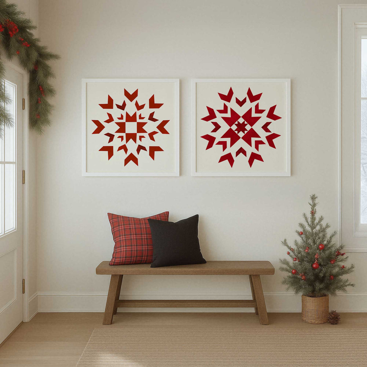 [Color:Opaque White], Picture of art in an Opaque White frame