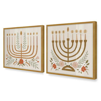 [Color:Polished Gold], Picture of art in a Polished Gold frame of the corner