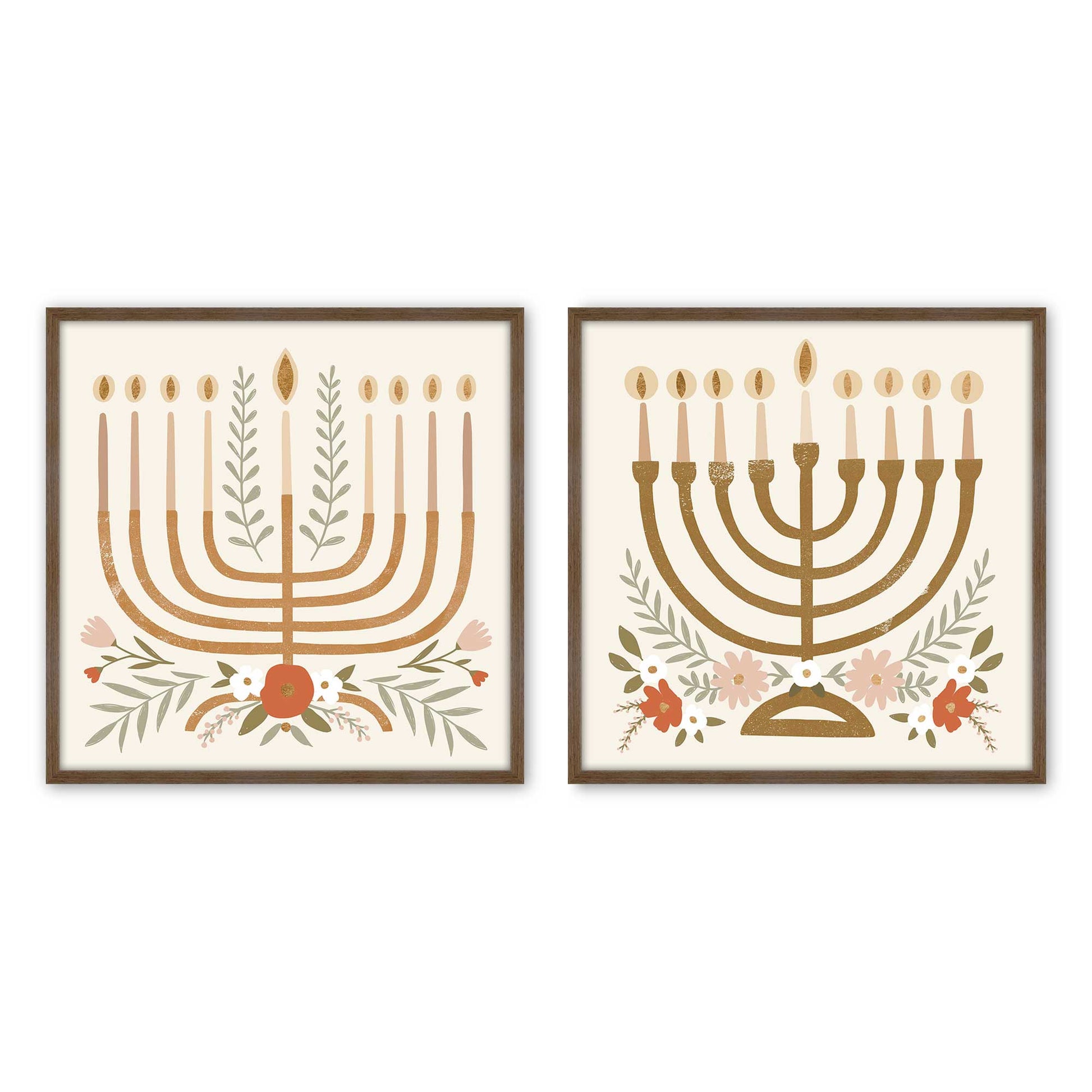 [Color:Walnut], Picture of art in a Walnut frame