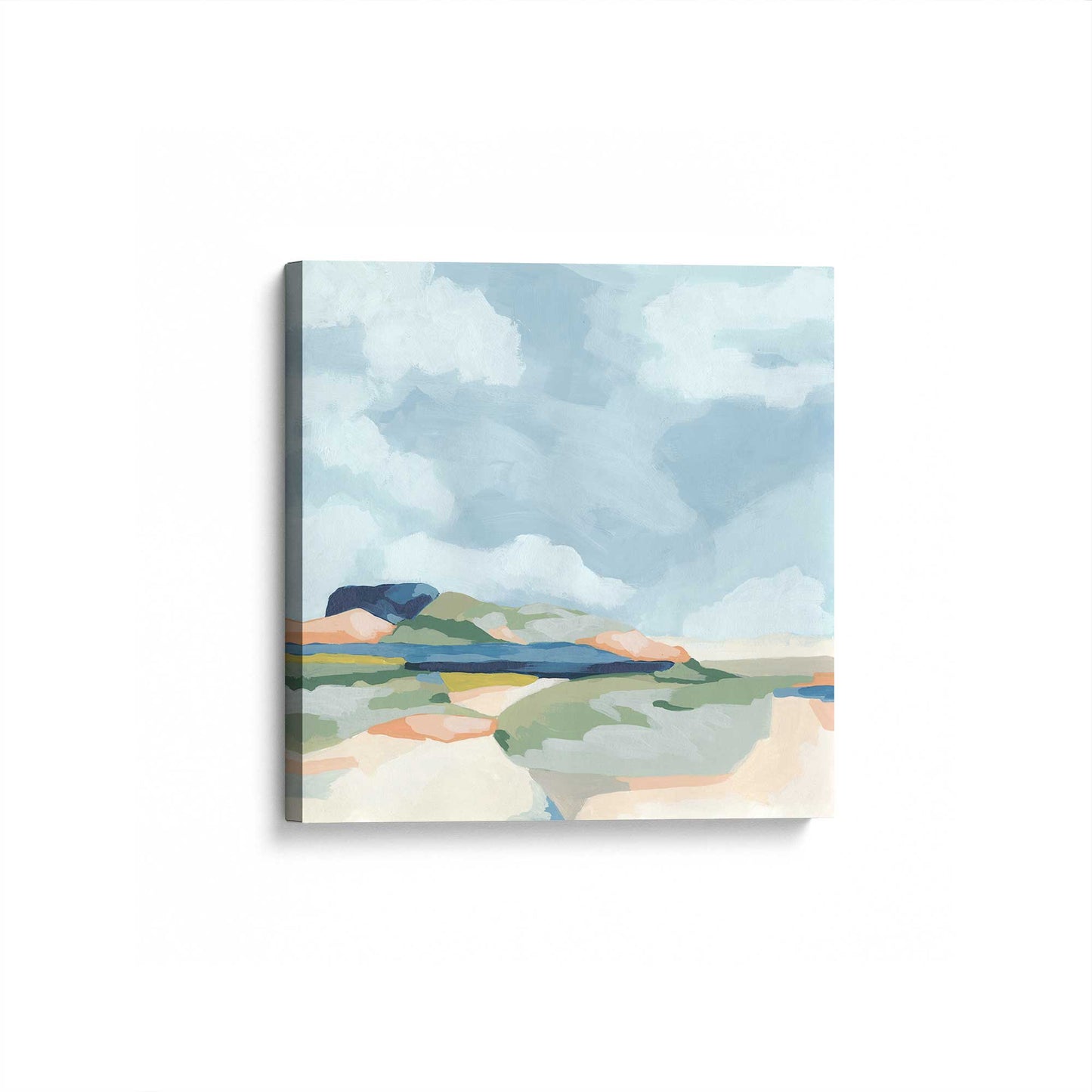 [Color:Stretched Canvas], Picture of the corner of the art