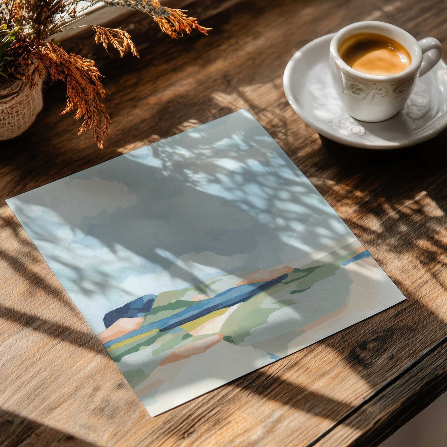 Dreamy Landscape I Art Print