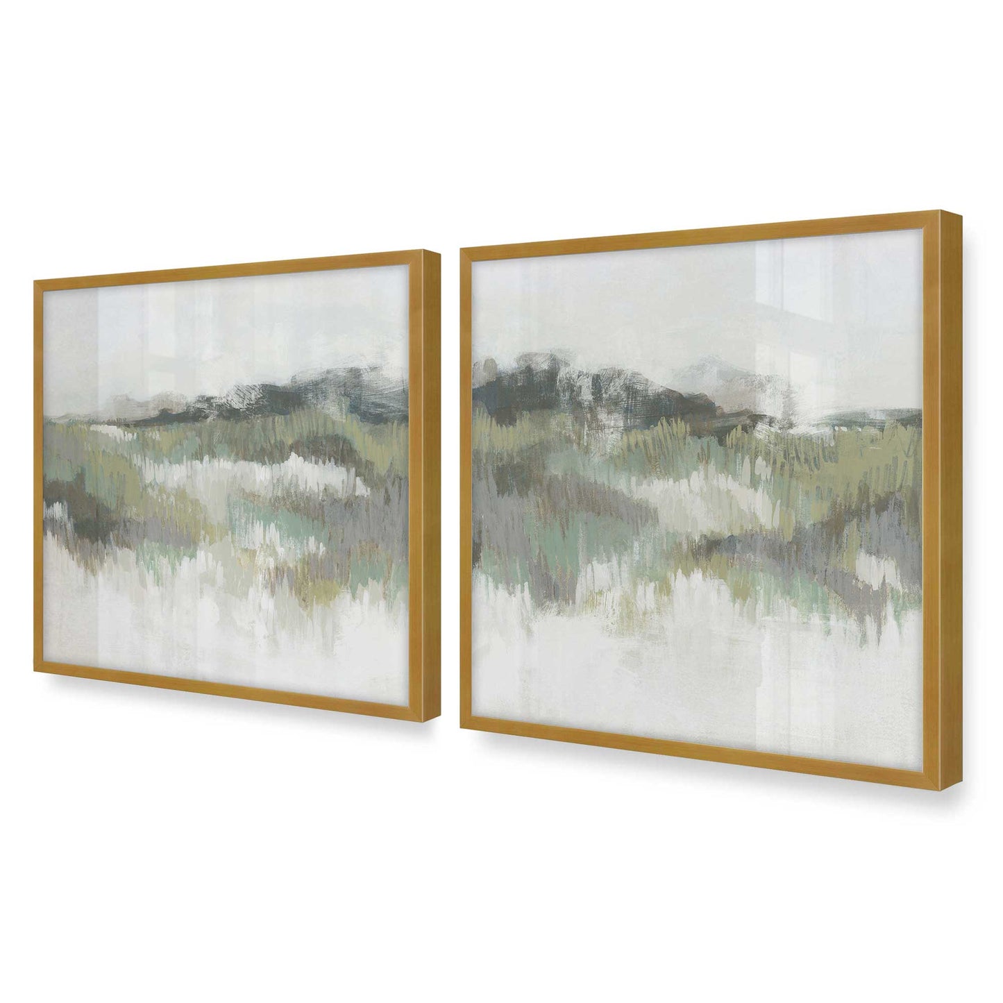 [Color:Polished Gold], Picture of art in a Polished Gold frame of the corner