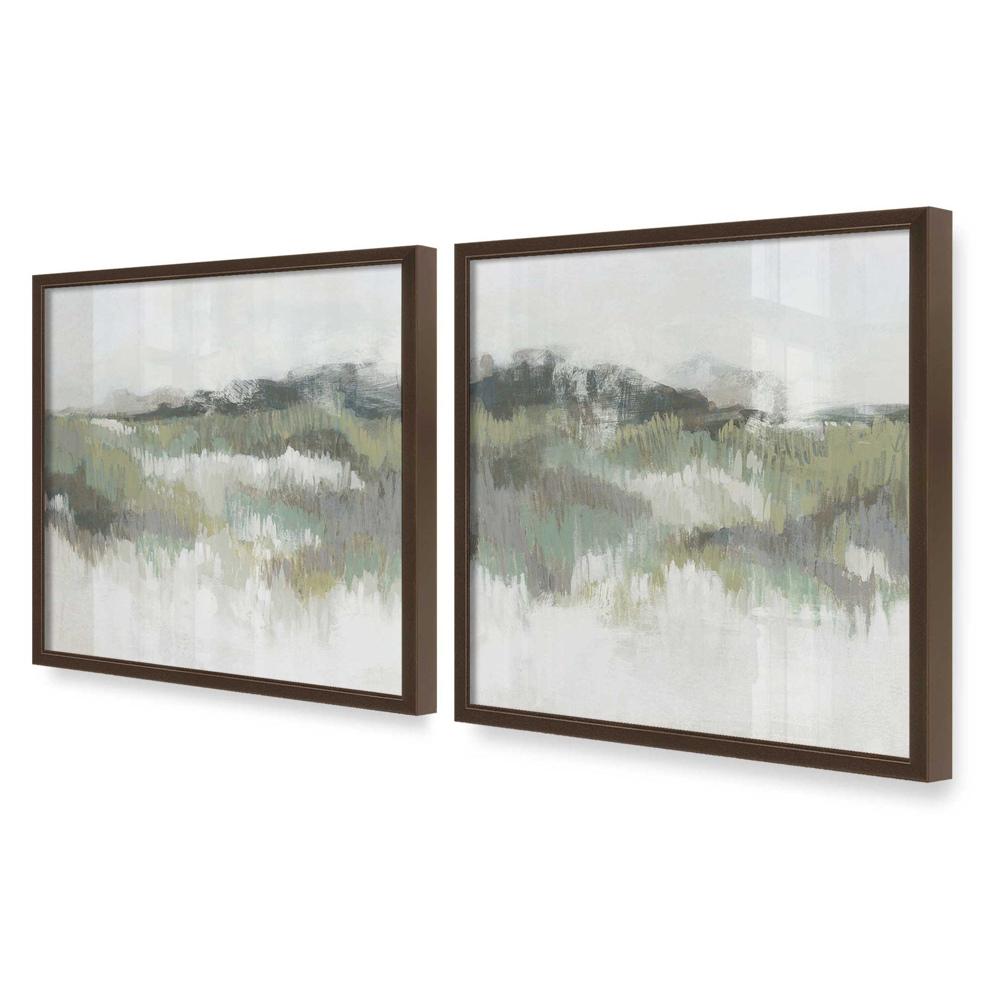 [Color:Belvinder Brown], Picture of art in a Belvinder Brown frame at an angle