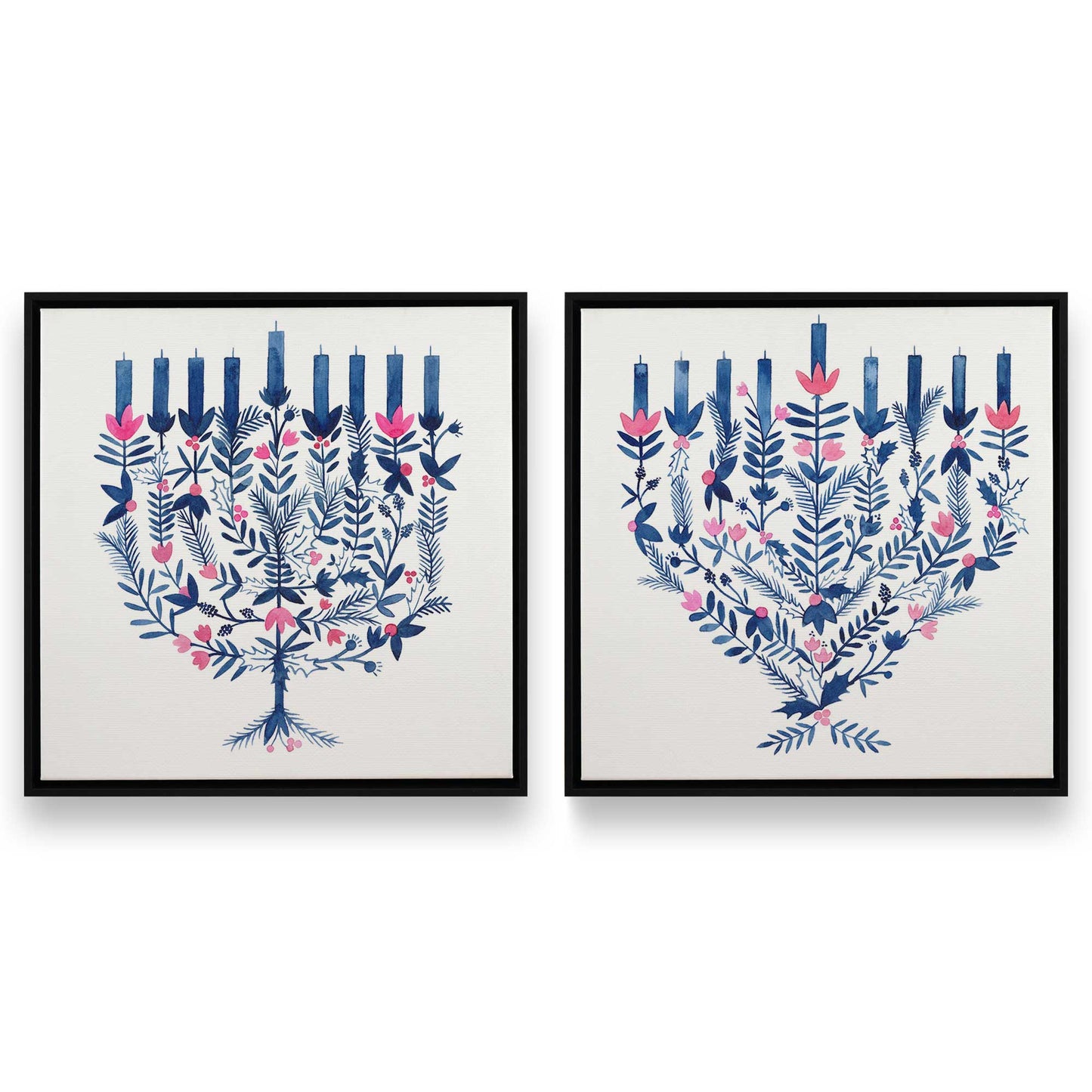 [Color:Satin Black], Picture of art in a Satin Black frame