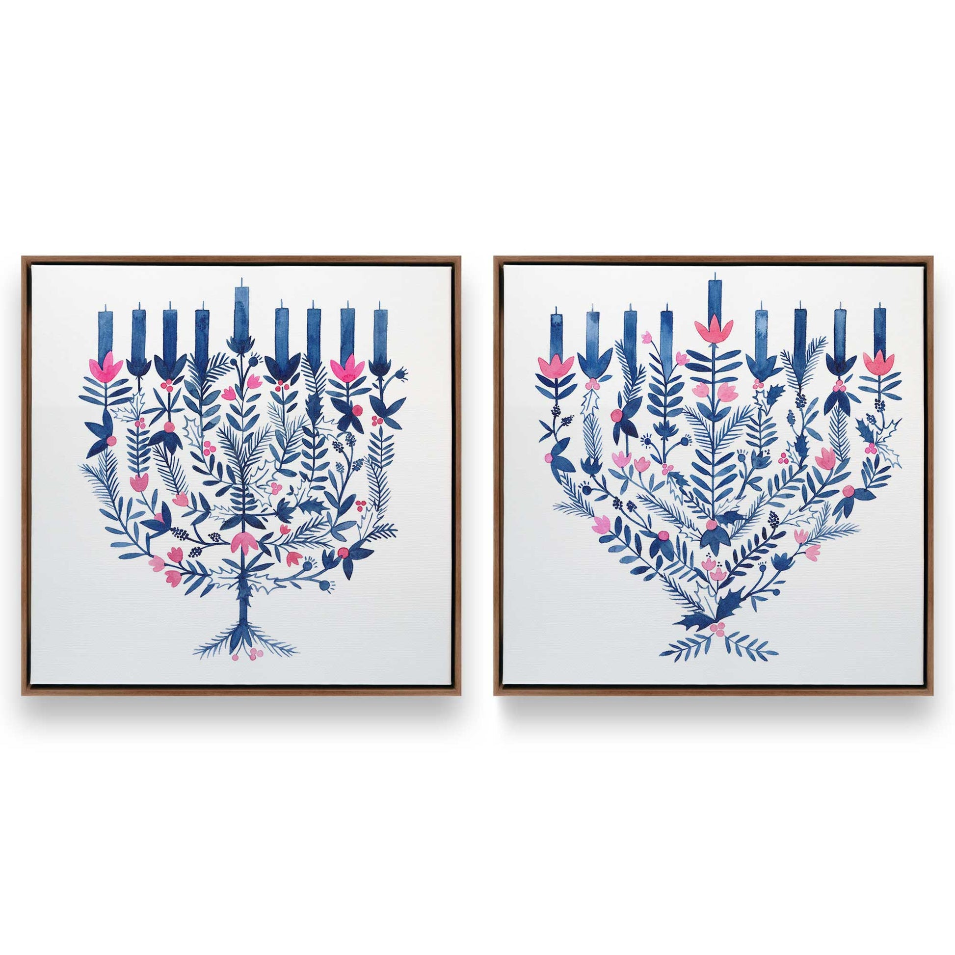 [Color:Walnut], Picture of art in a Walnut frame