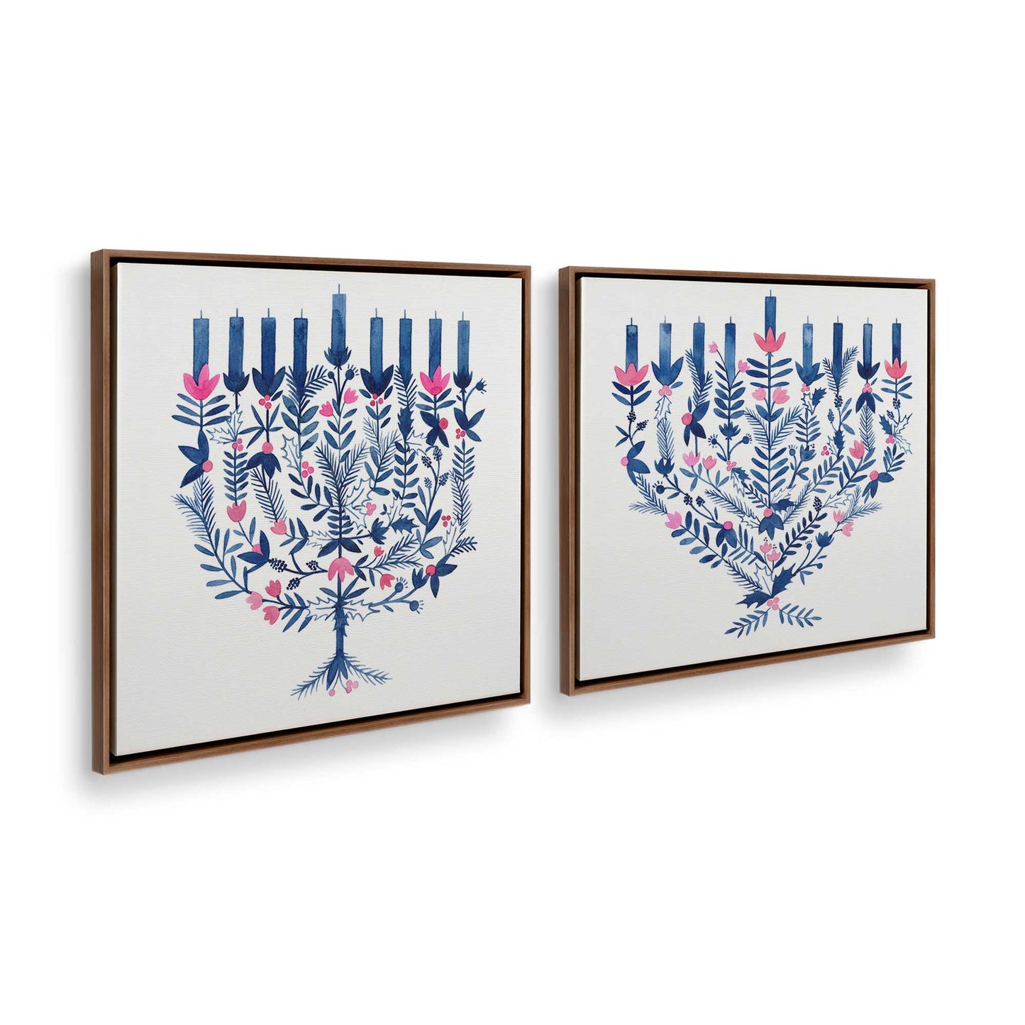 [Color:Walnut], Picture of the corner of the art