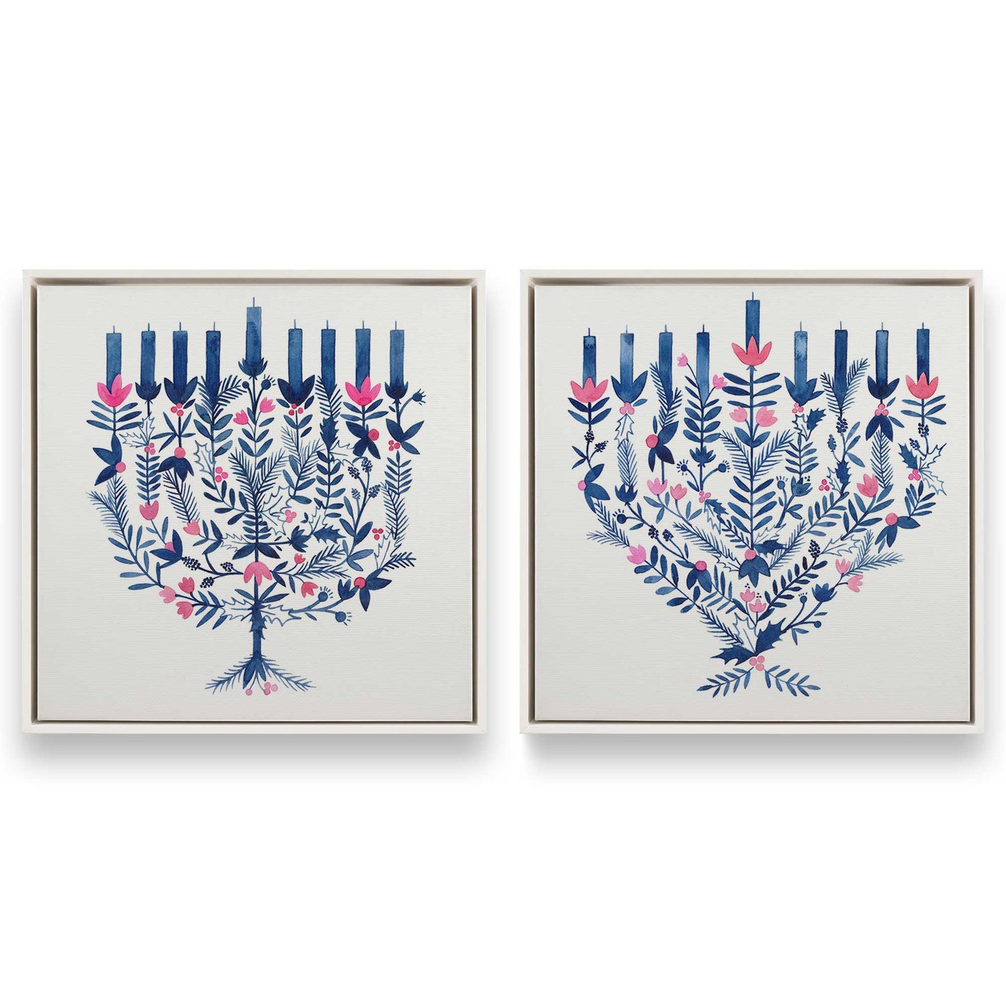 [Color:Opaque White], Picture of art in a White frame