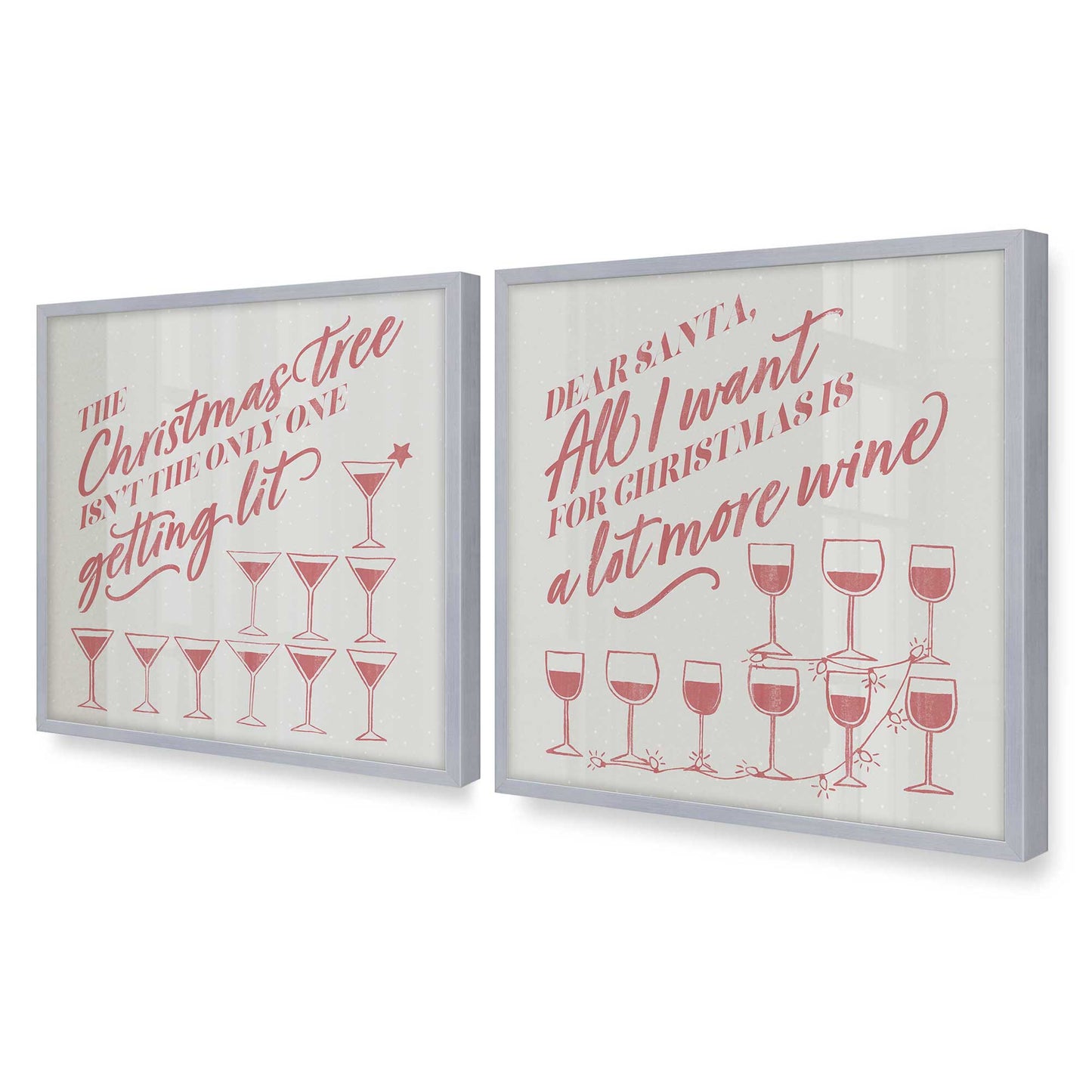 [Color:Polished Chrome], Picture of art in a Polished Chrome frame of the corner