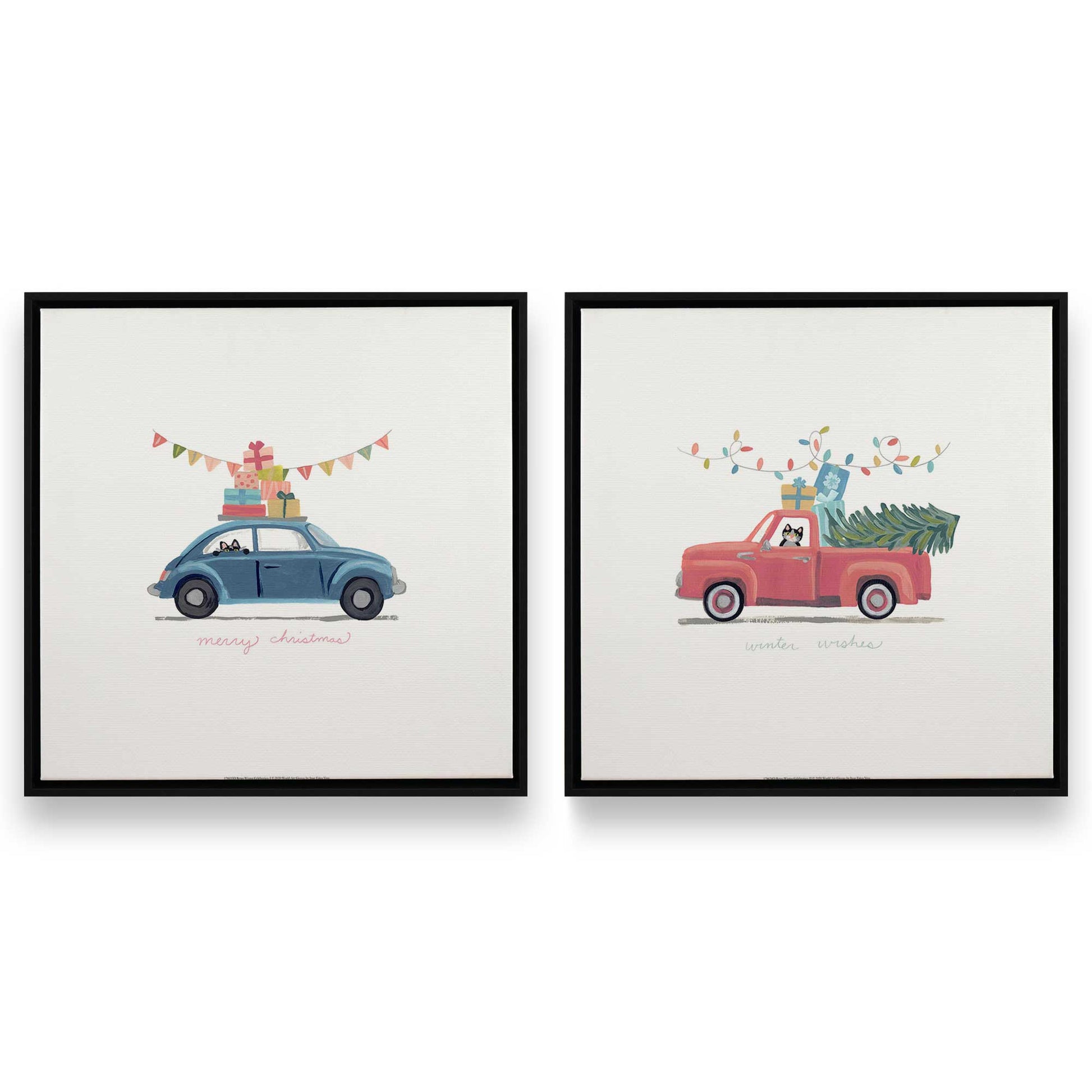 [Color:Satin Black], Picture of art in a Satin Black frame