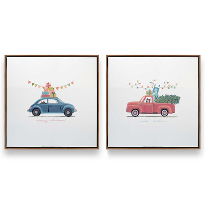 [Color:Walnut], Picture of art in a Walnut frame