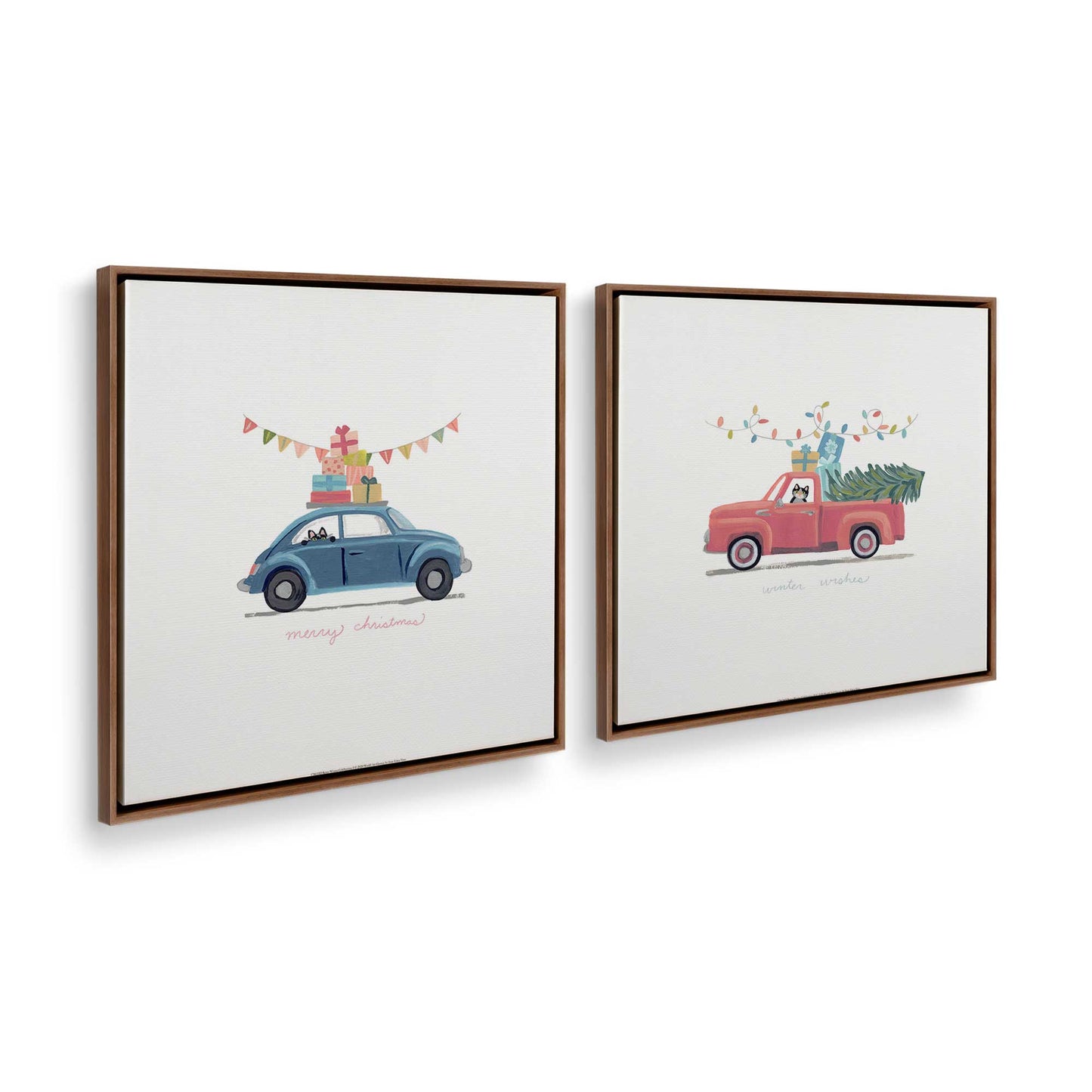 [Color:Walnut], Picture of the corner of the art