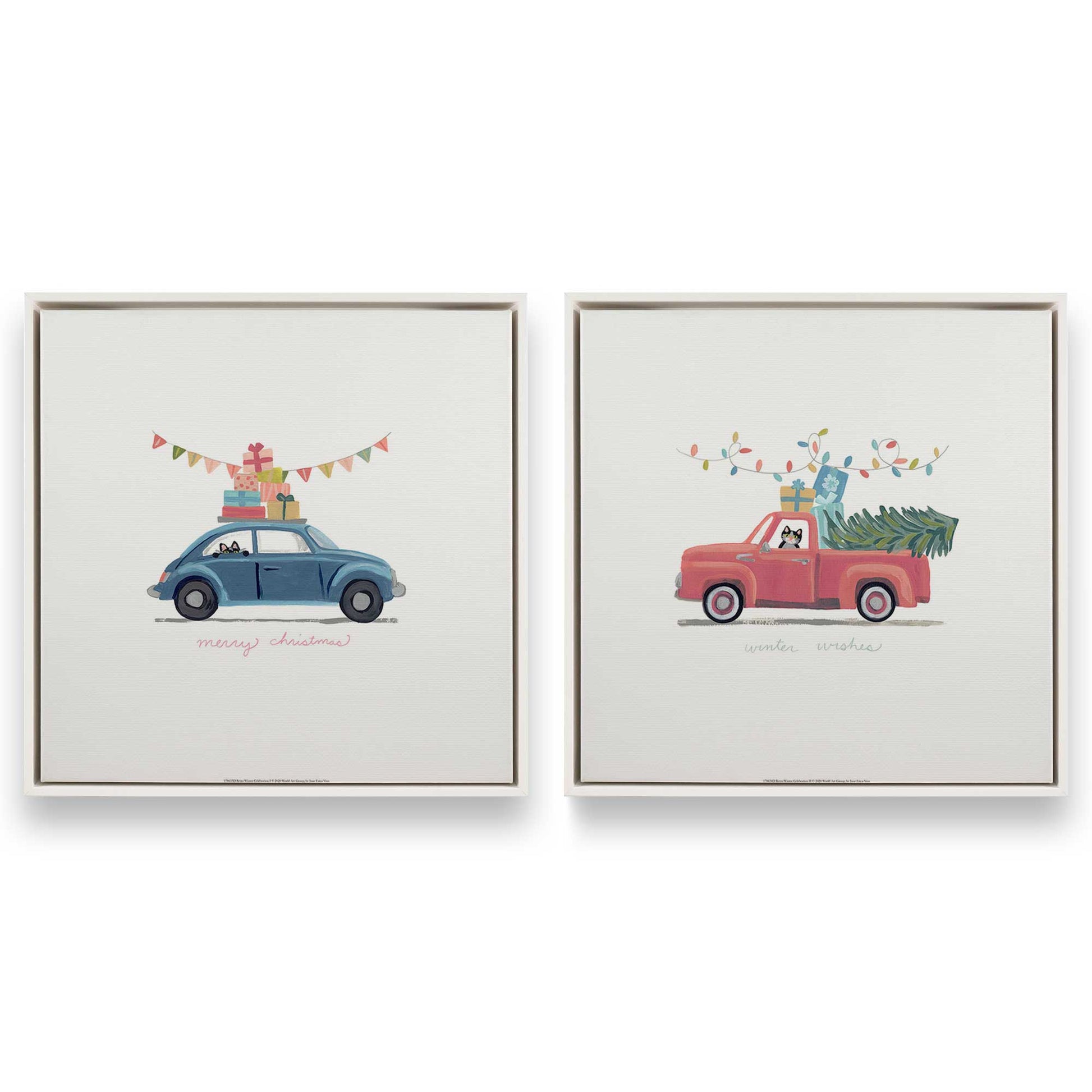 [Color:Opaque White], Picture of art in a White frame